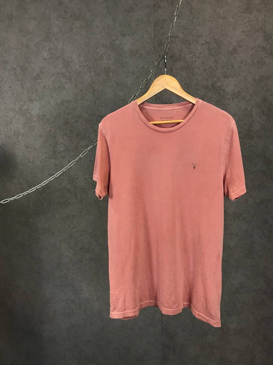 Allsaints Allsaints logo designer faded tee Size US M / EU 48-50 / 2 - 1 Thumbnail