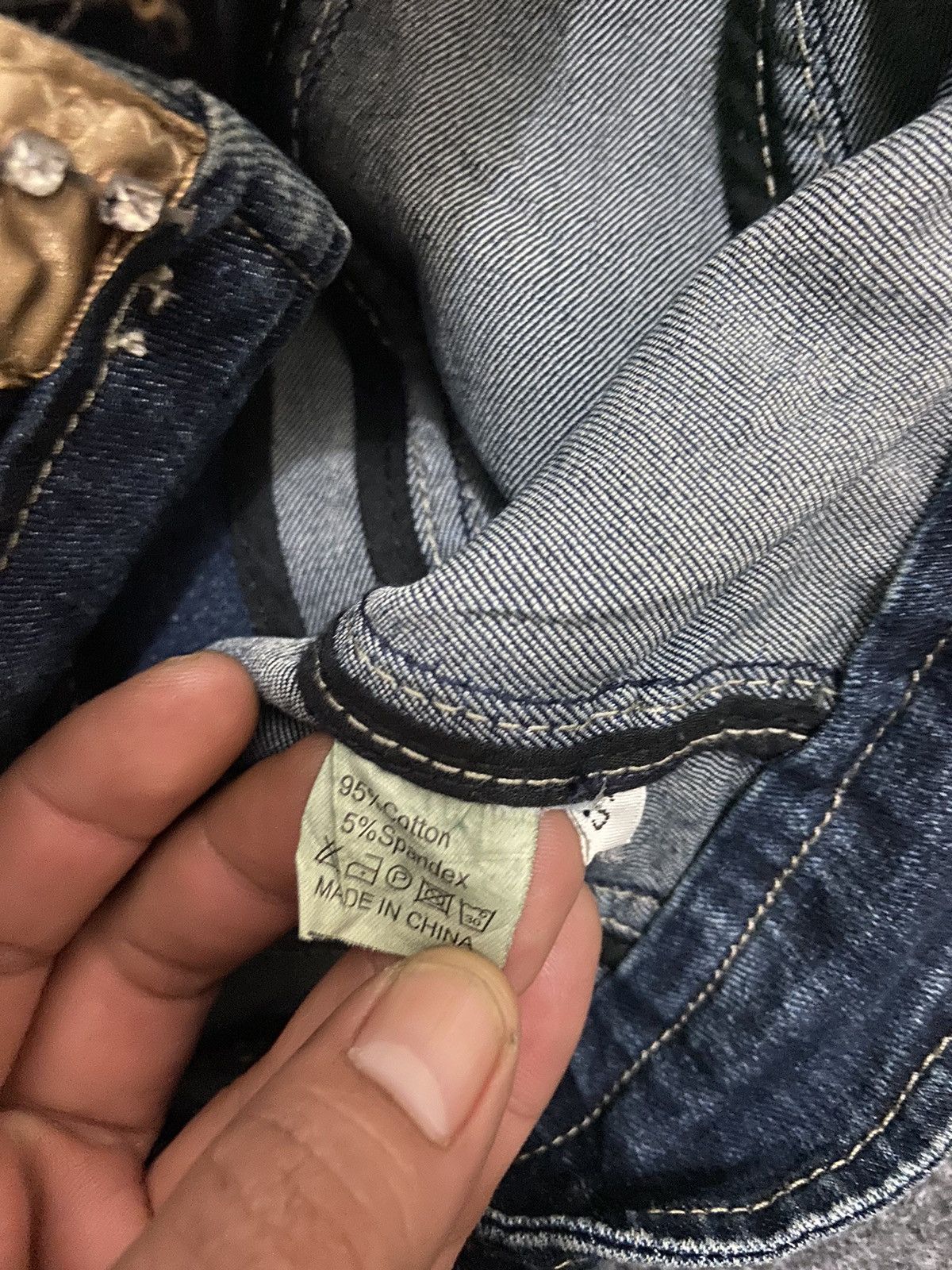If Six Was Nine × Le Grande Bleu (L.G.B.) Vintage Y2K rosy pink denim jacket with flower Size XS / US 0-2 / IT 36-38 - 8 Thumbnail