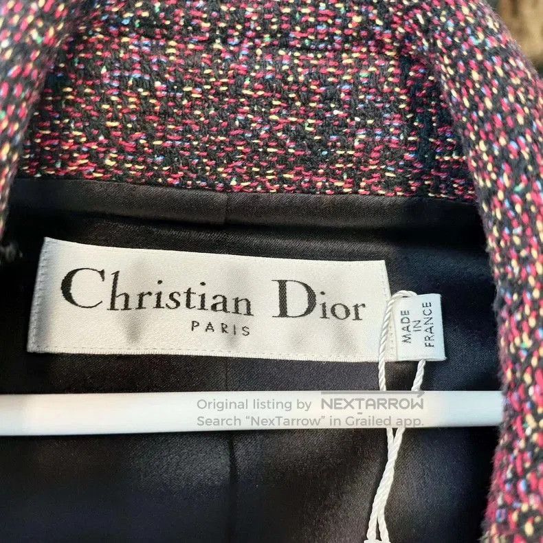 Dior Dior Colorblock Wool Long Coat. Size US XS / EU 42 / 0 - 3 Thumbnail