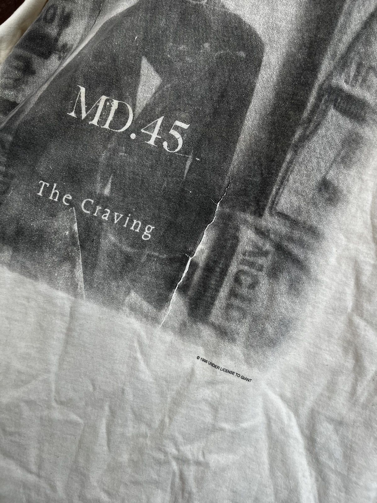 Band Tees 90s Vintage Md.45 The Craving XL Heavy Metal Band T-Shirt Size US XL / EU 56 / 4 - 3 Thumbnail