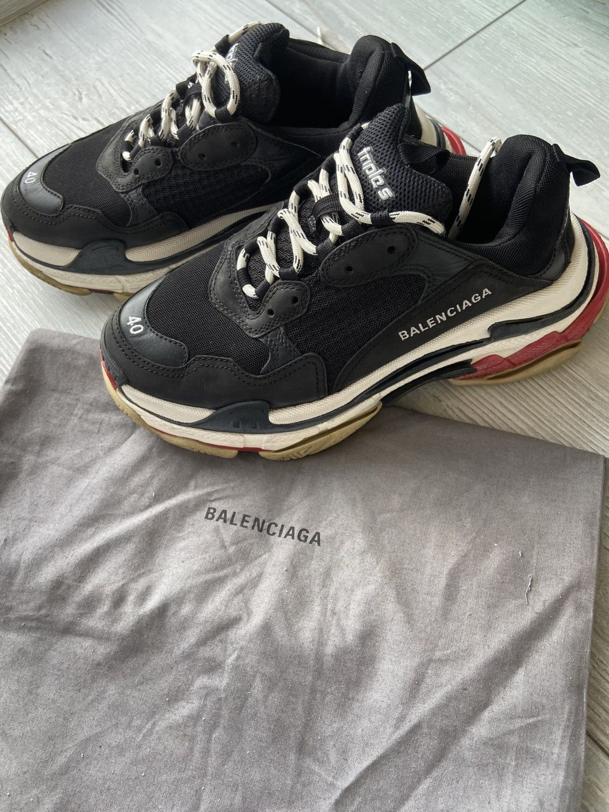 Balenciaga Balenciaga Triple S Sneakers Size US 7 / EU 40 - 10 Thumbnail