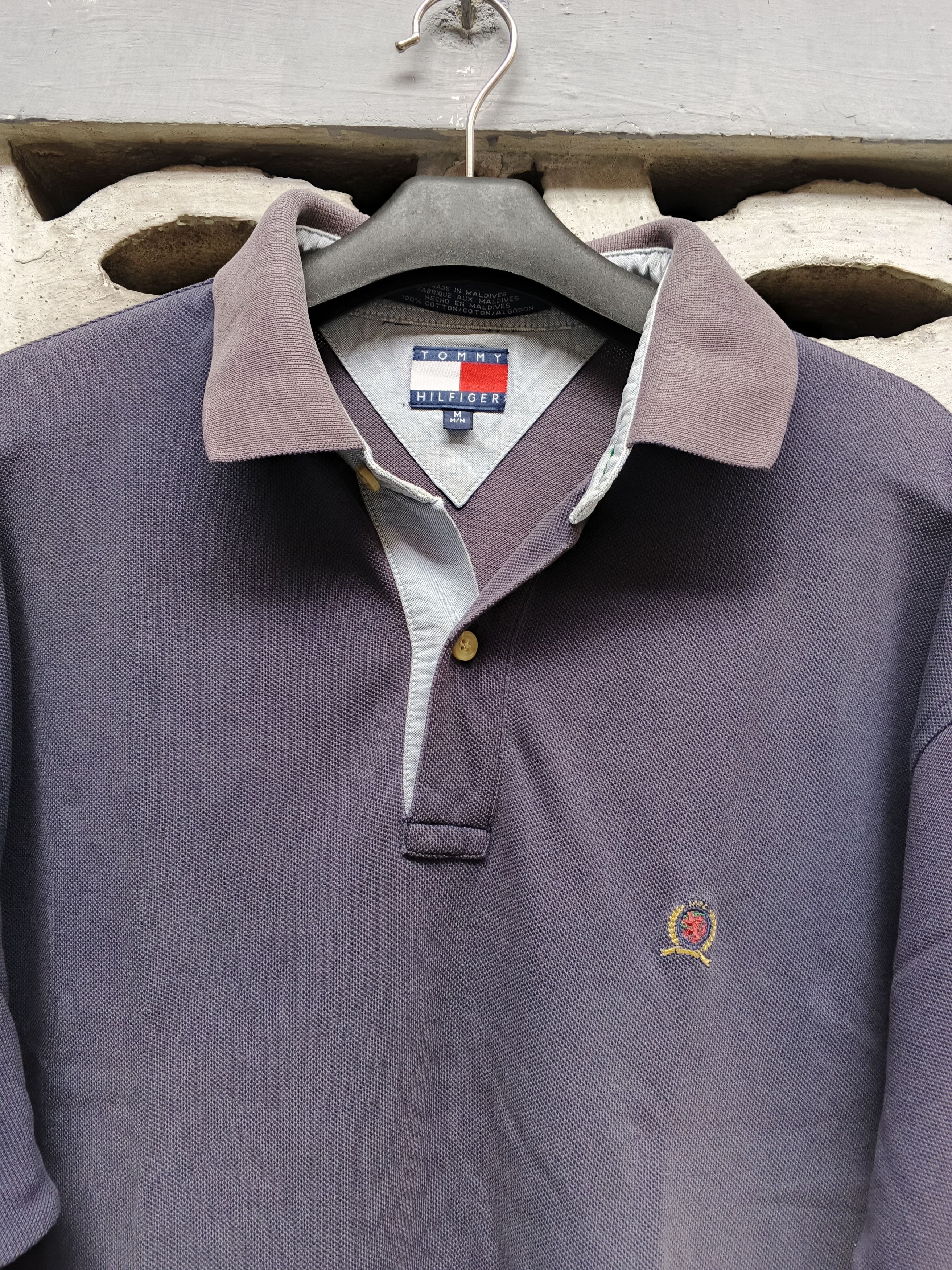 Tommy Hilfiger × Vintage Vintage Polo Tommy Hilfiger Size US L / EU 52-54 / 3 - 2 Thumbnail