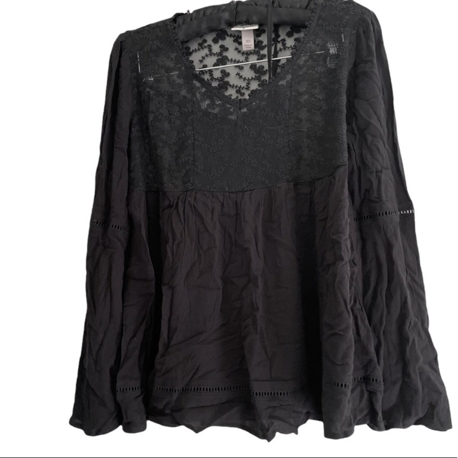 Other New Knox Rose Lace Peasant Top Size XS / US 0-2 / IT 36-38 - 1 Thumbnail