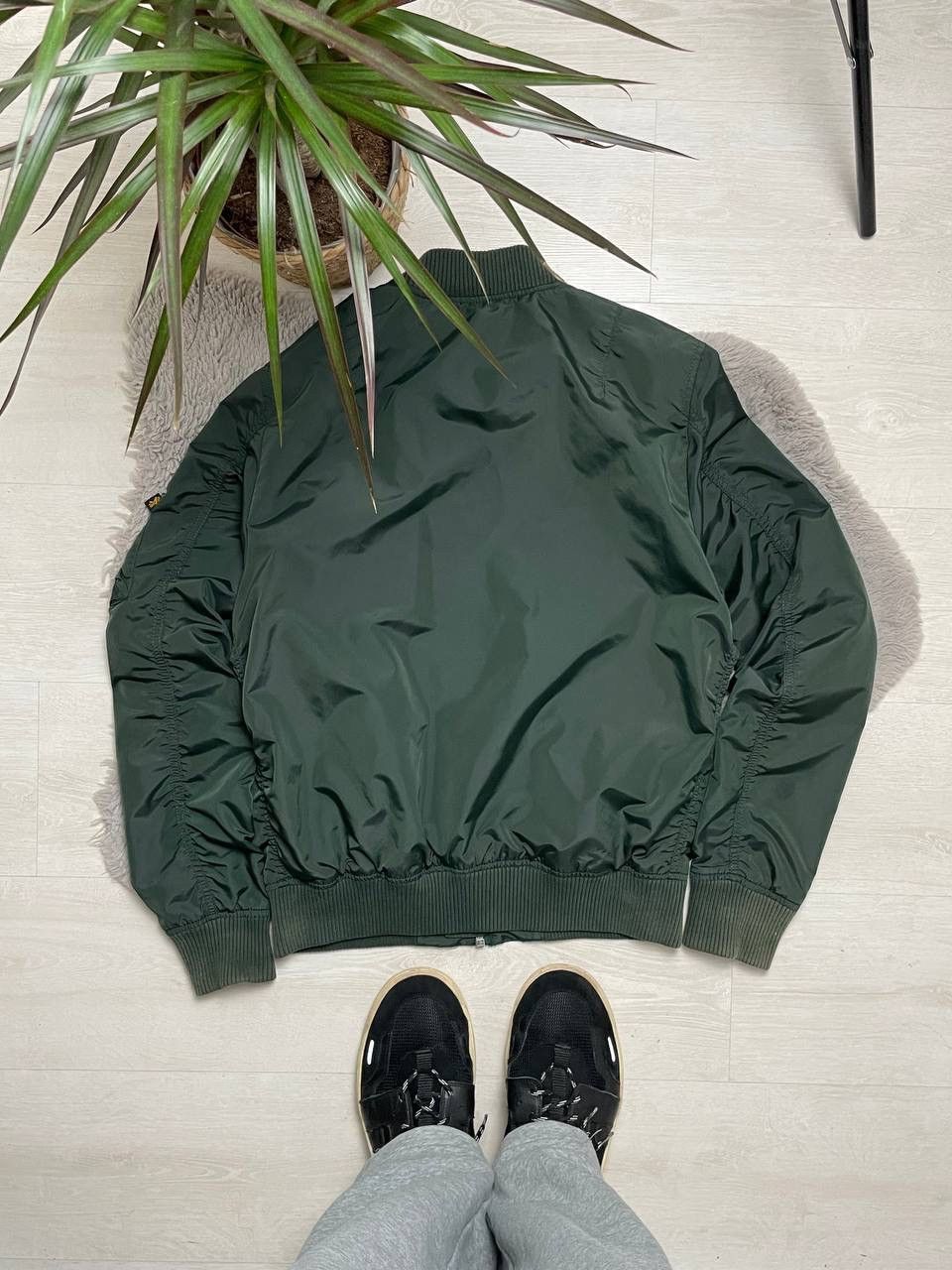 Alpha Industries × Vintage Alpha Industries Bomber Jacket MA1 Oversized Y2k Size US M / EU 48-50 / 2 - 6 Thumbnail