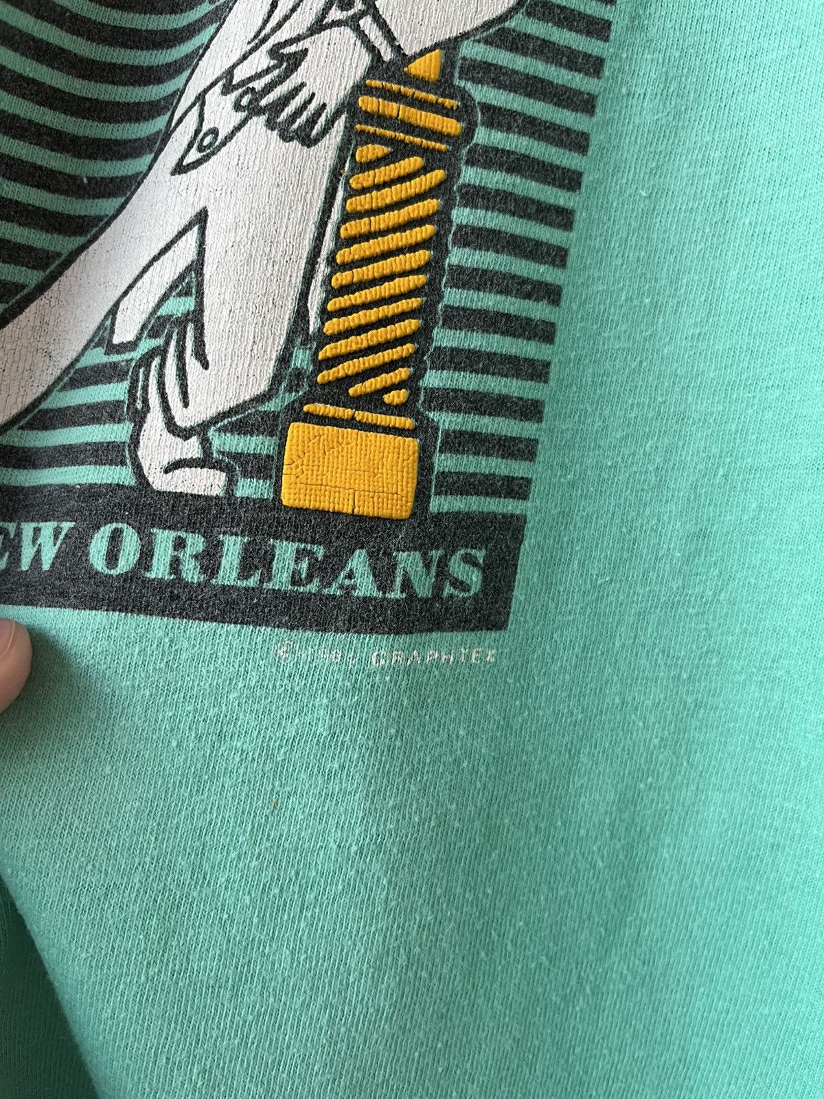 Band Tees Vintage 80’ birthplace of jazz tee shirt Size US L / EU 52-54 / 3 - 3 Thumbnail