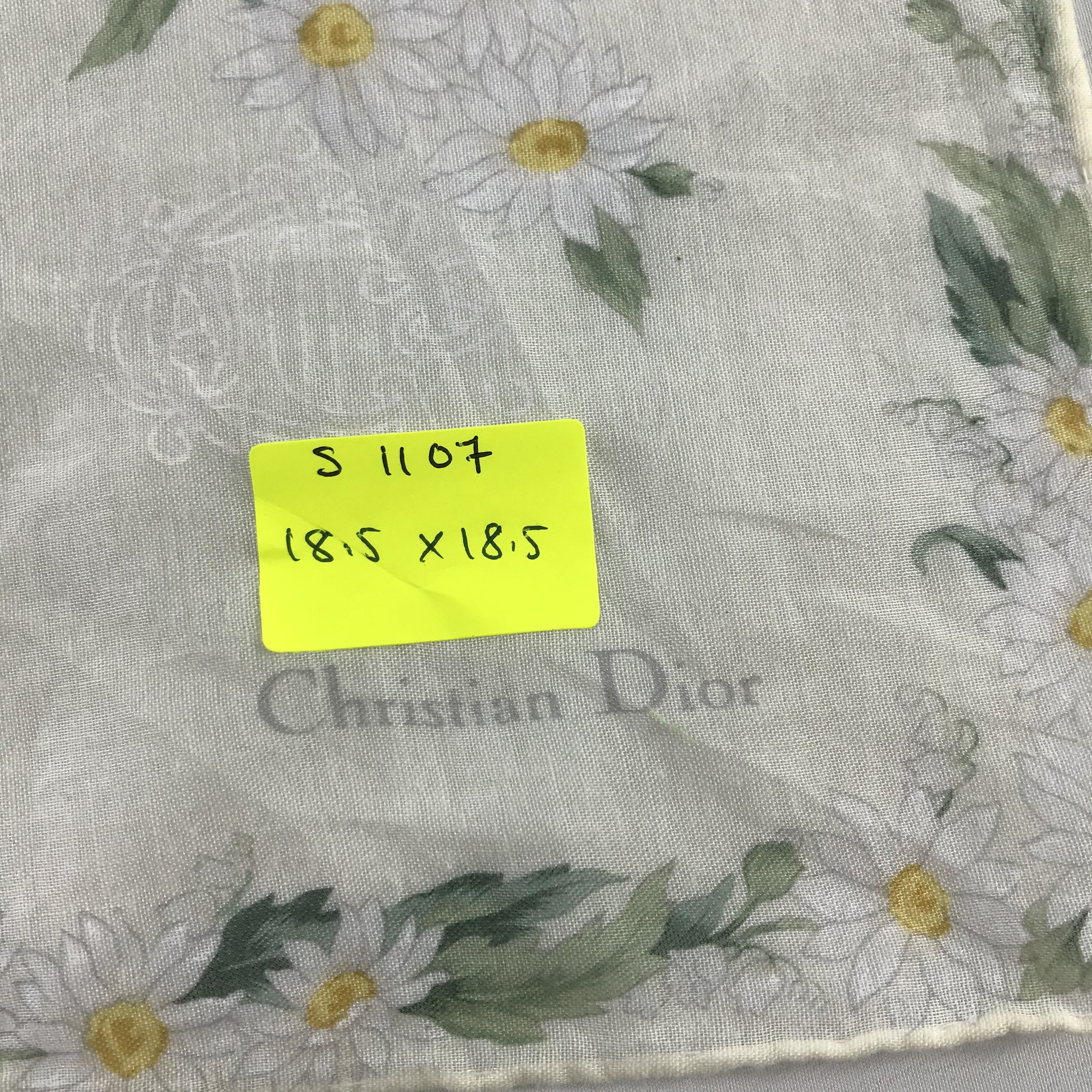 Vintage Christian Dior Neckerchief / Bandana / Handkerchief Size ONE SIZE - 5 Thumbnail