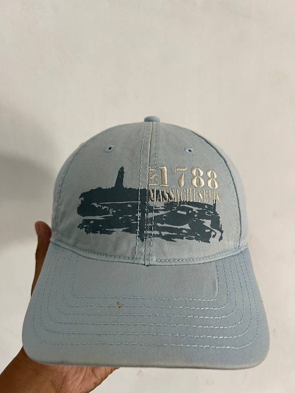 Japanese Brand American Crown Massachusetts 1788 Hat Size ONE SIZE - 8 Thumbnail