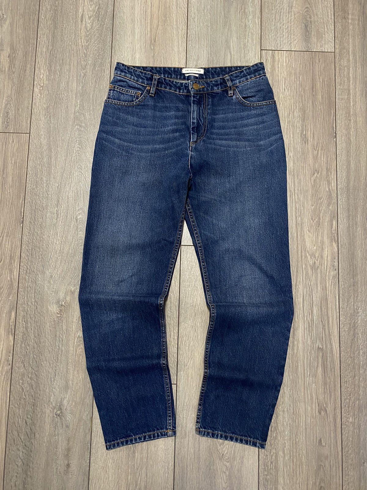 Isabel Marant Etoile Isabel Marant Etoile Washed Denim Pants Jeans Raw Blue Wash Size 30" / US 8 / IT 44 - 1 Thumbnail