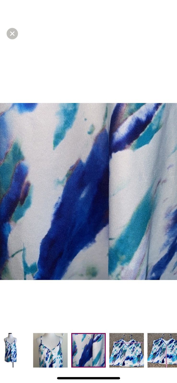 Shein Shein large tie dye print tank top Size L / US 10 / IT 46 - 4 Thumbnail