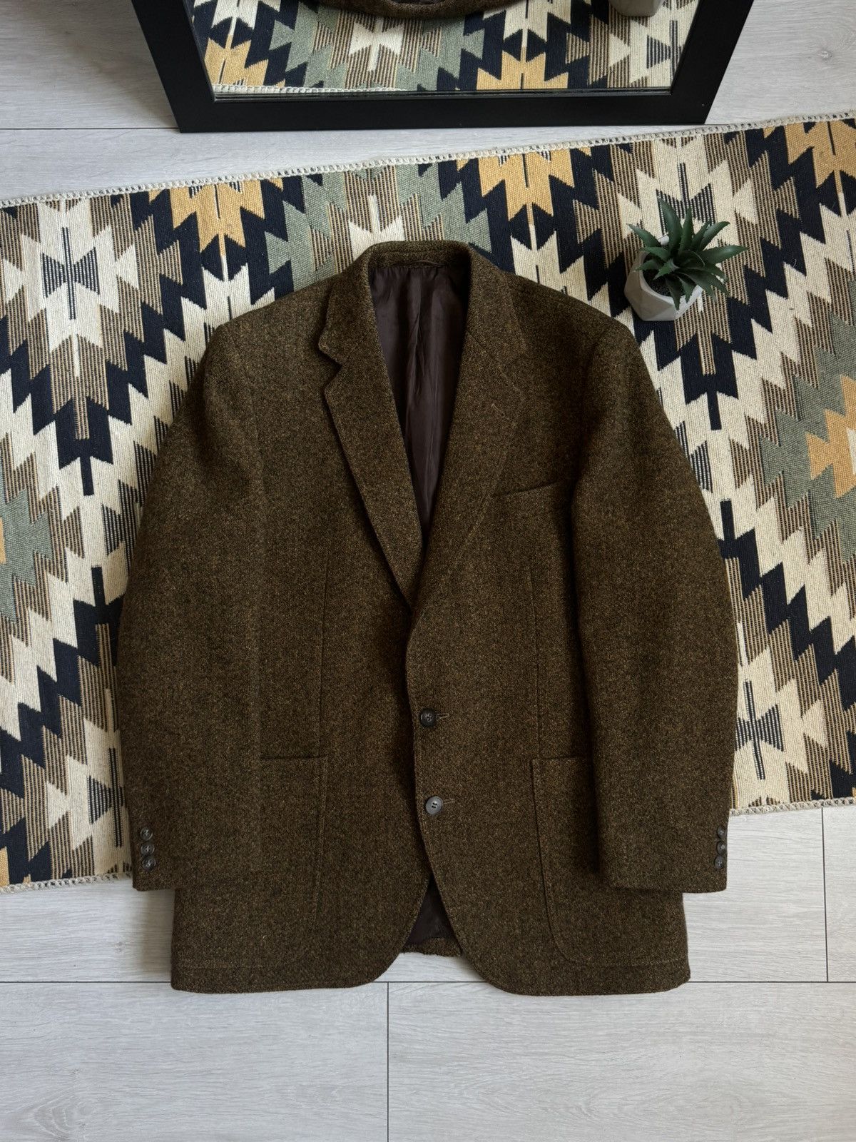 Harris Tweed Vintage Harris Tweed Wool Blazer Size 44R - 1 Thumbnail