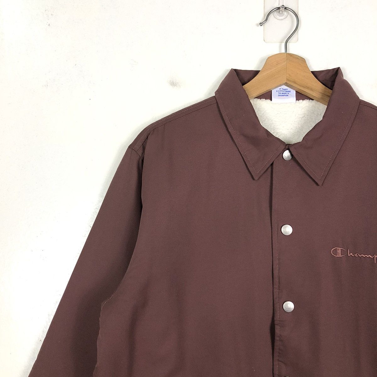 Japanese Brand 🔥90’s Vintage Training Jacket Champion Big Logo Snap Button Size US S / EU 44-46 / 1 - 5 Thumbnail