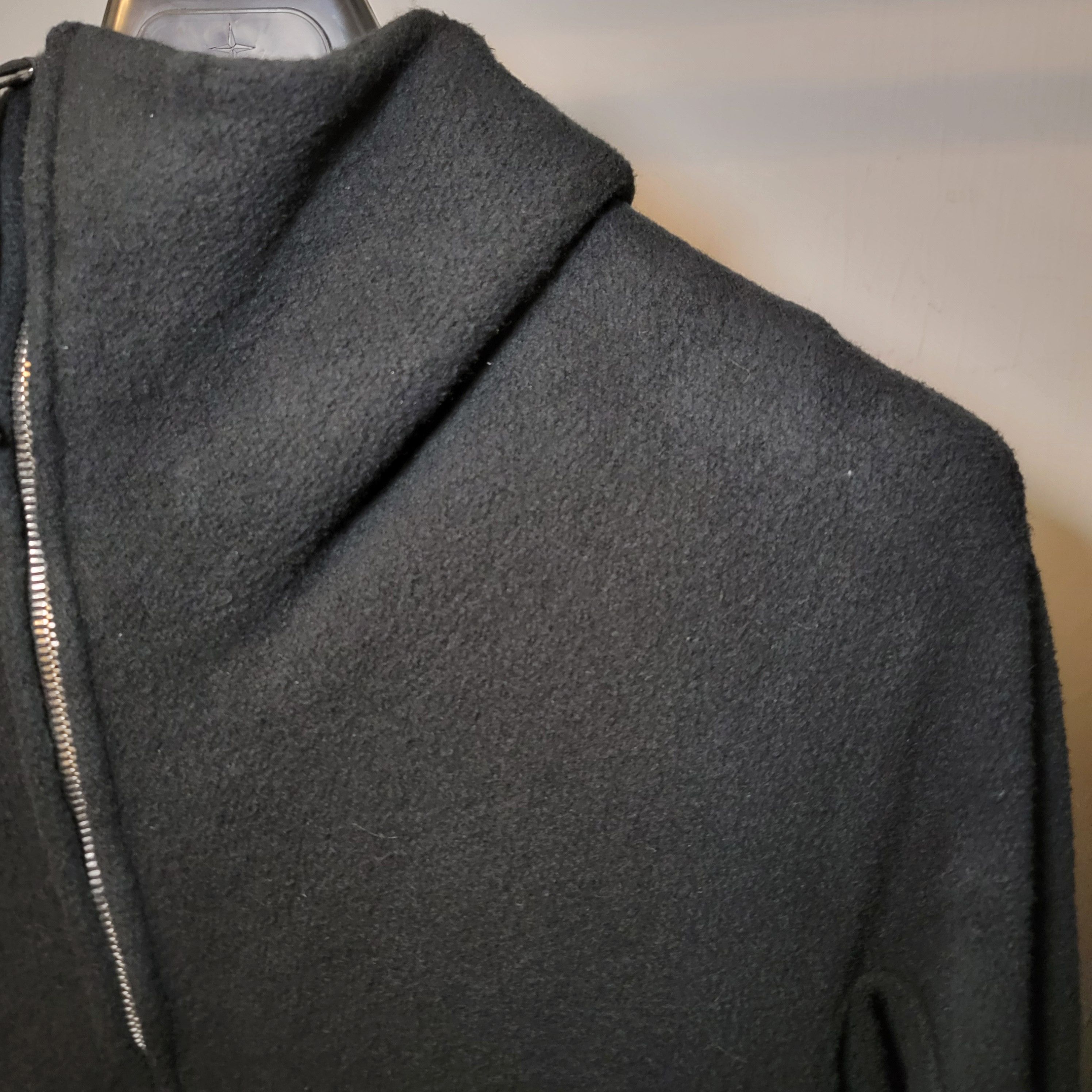 Boris Bidjan Saberi FWT00001 ninja zipper 2 hoodie object felted Size US L / EU 52-54 / 3 - 5 Thumbnail