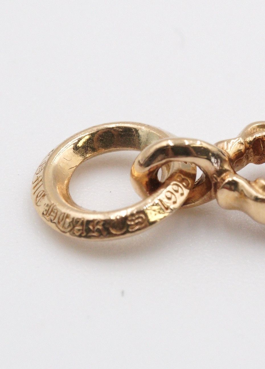 Chrome Hearts Chrome Hearts 22K Gold Dagger with White Diamonds Size ONE SIZE - 10 Thumbnail