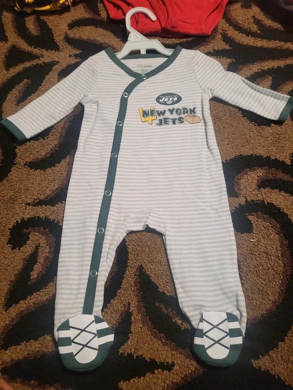 Other NFL New York Jets Baby Clothing 3M Green Size ONE SIZE - 1 Preview