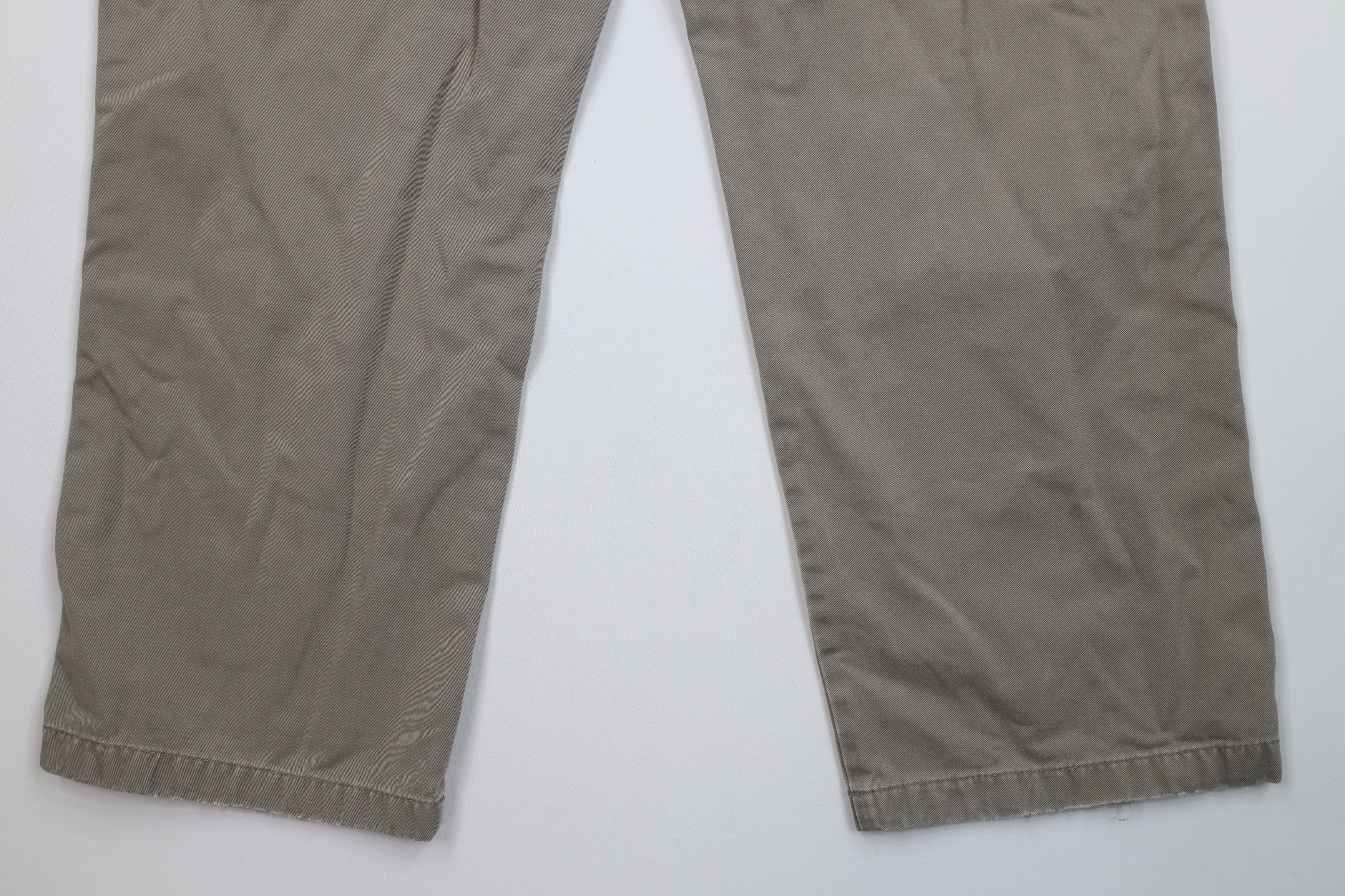 Nautica Vintage 90s Y2K Nautica Baggy Wide Leg Cargo Pants Green Size US 40 / EU 56 - 13 Thumbnail