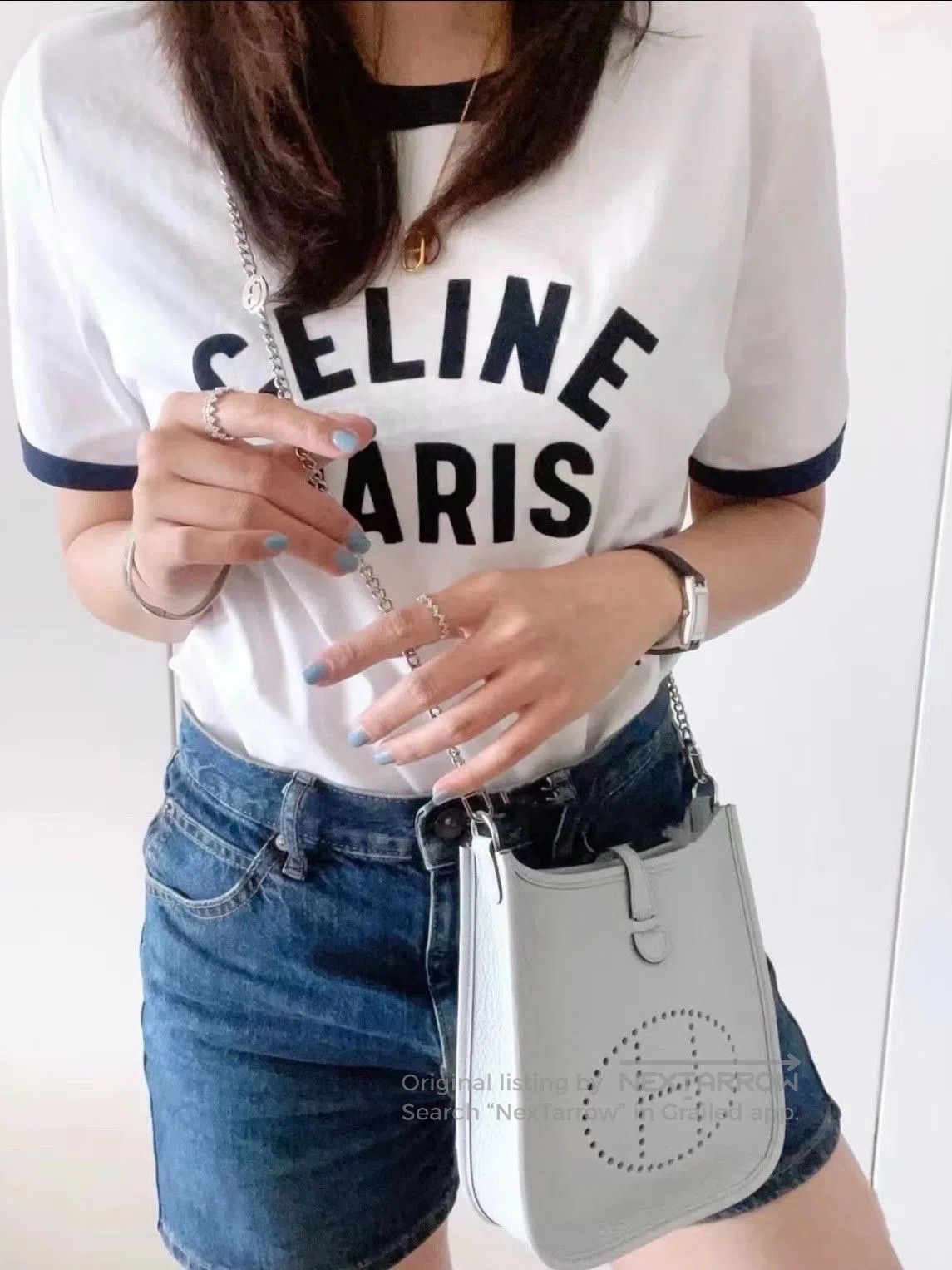 Other Celine Paris Letter T-Shirt. Size XS / US 0-2 / IT 36-38 - 8 Thumbnail