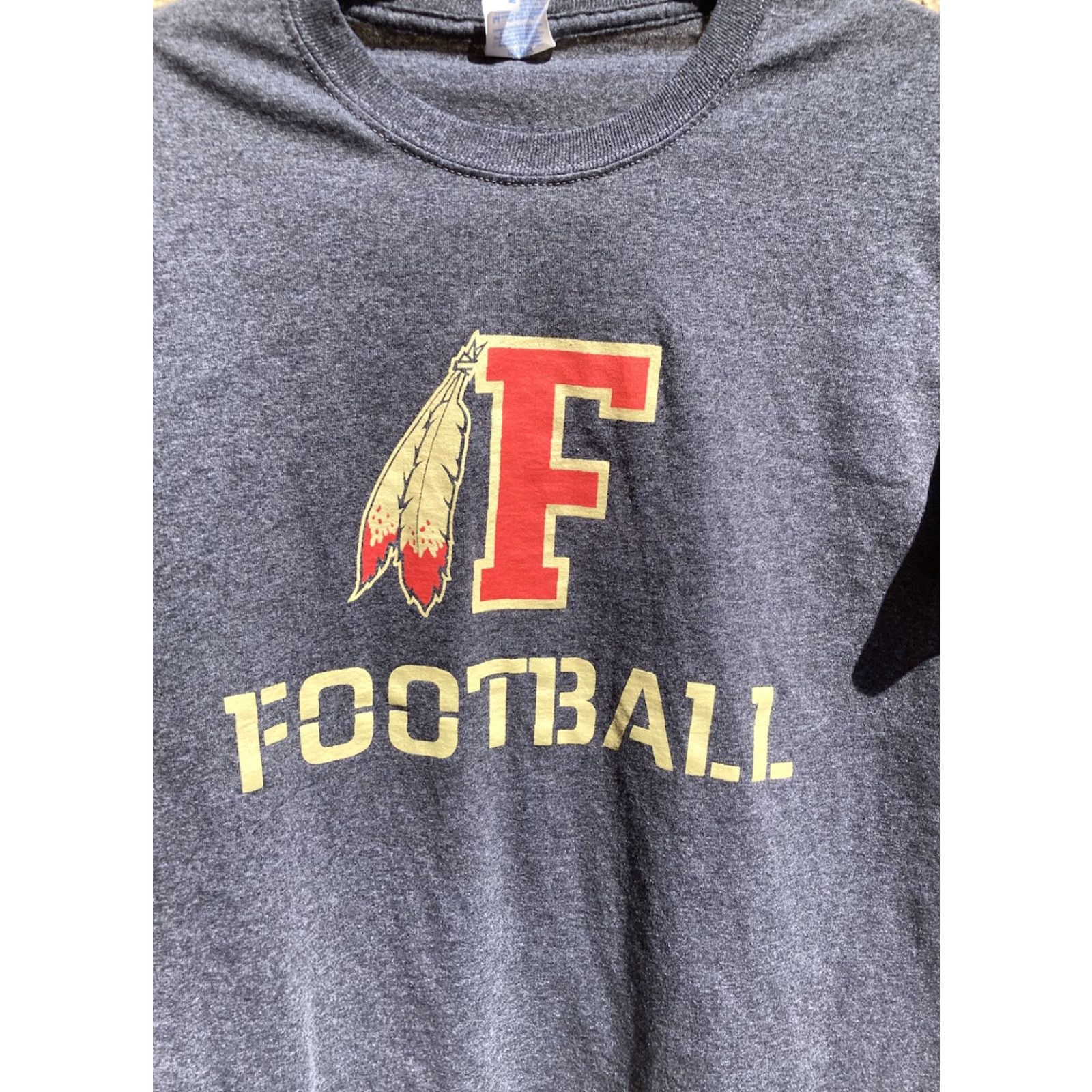 Port & Company FSU Football Logo T-Shirt Gray Men’s M Crew Cotton Blend NCAA ACC Port & Company Shirt Short Sleeve Embroidered Seminoles 80s 90s Sports Size US M / EU 48-50 / 2 - 5 Thumbnail