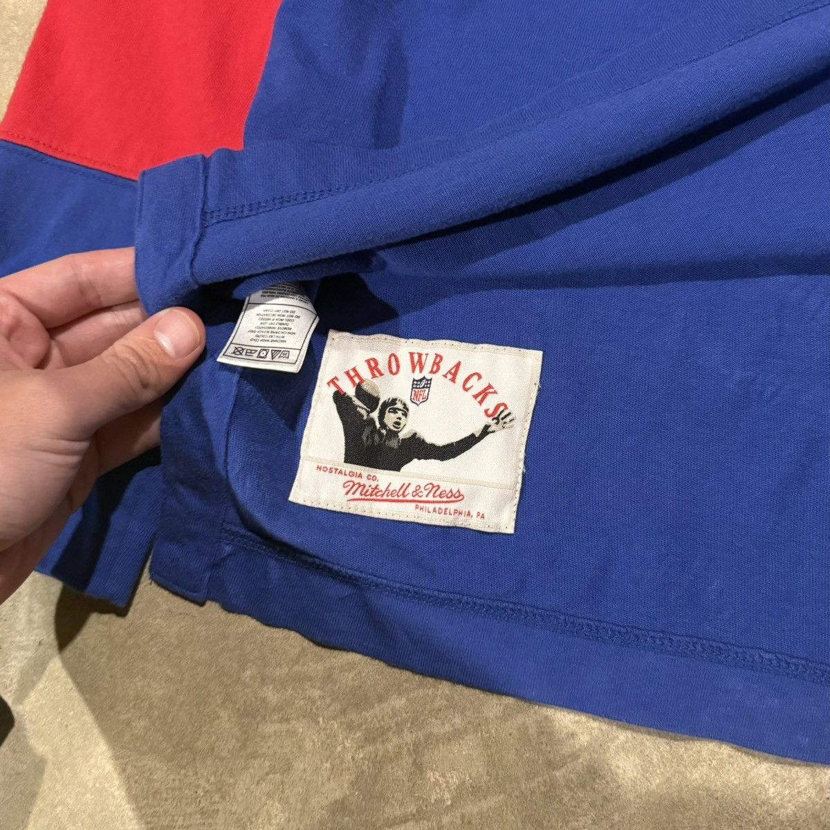 Mitchell & Ness Vtg Mitchell & Ness New England Patriots Throwback Jersey Size US M / EU 48-50 / 2 - 6 Thumbnail