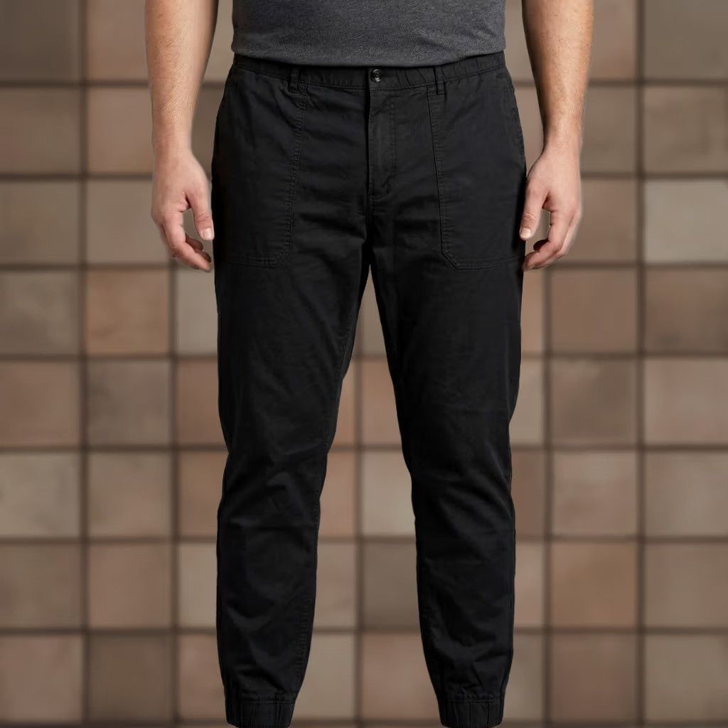 Michael Kors Michael Kors Mens XL Slim Fit Jogger Pants Black Cotton EUC Size US 36 / EU 52 - 1 Thumbnail