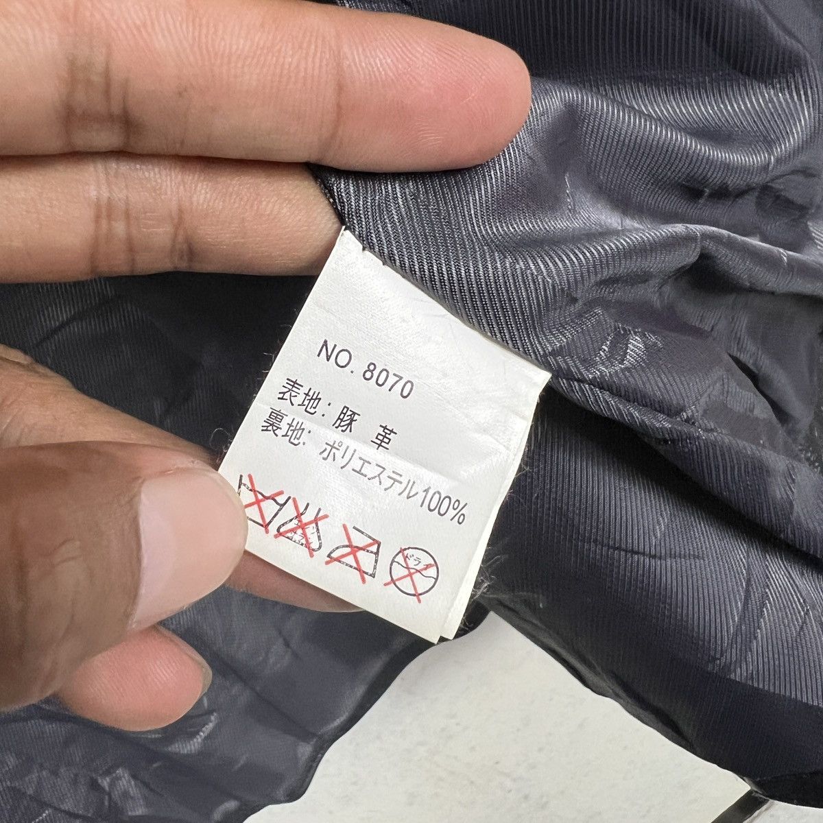 Japanese Brand Vintage Houston PigSkin Leather Trucker Jacket Union Made Size US M / EU 48-50 / 2 - 10 Thumbnail