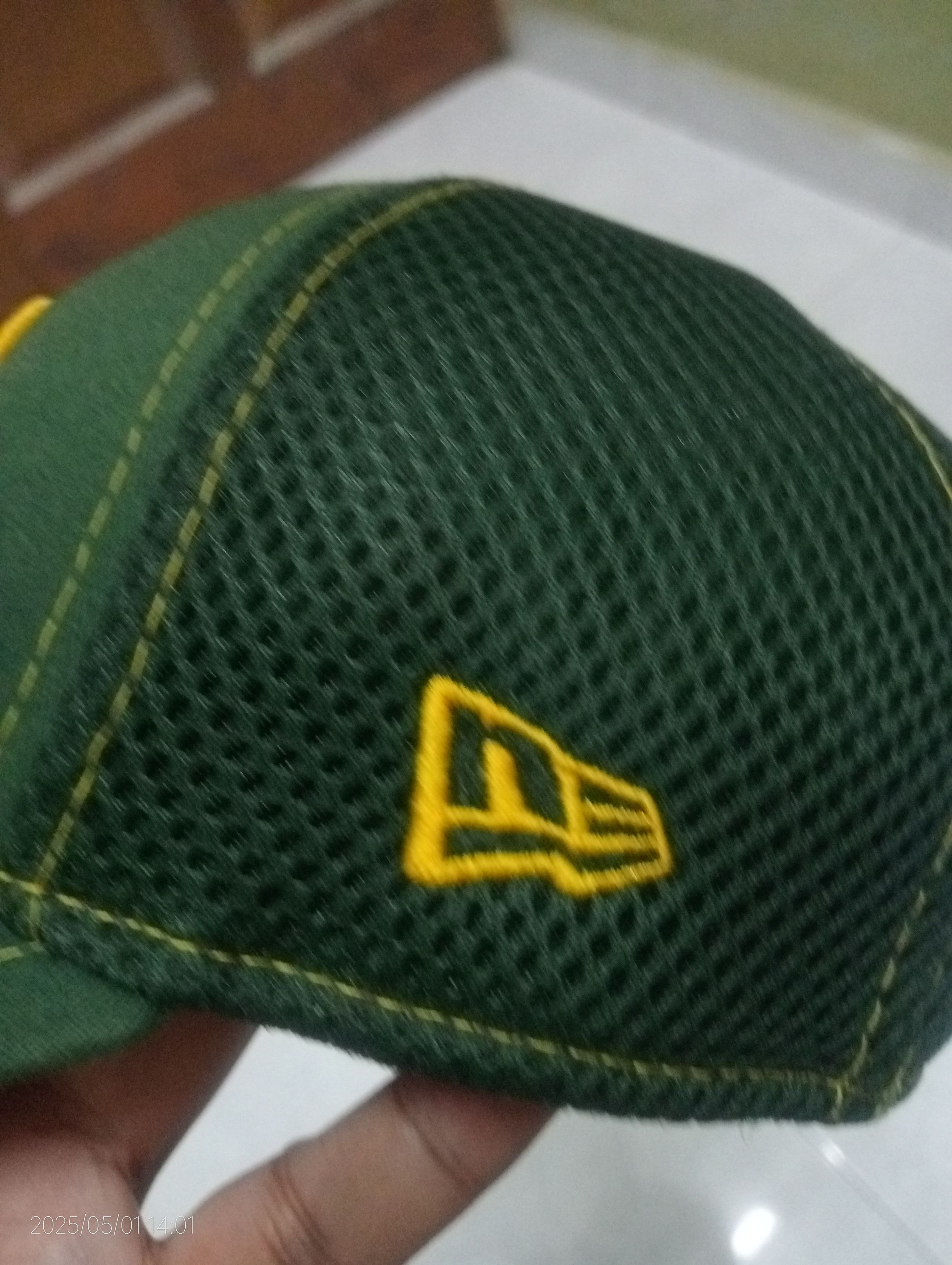 NFL × New Era NEW ERA 39THIRTY NFL Green Bay Packers Small Medium Hat Size ONE SIZE - 8 Thumbnail