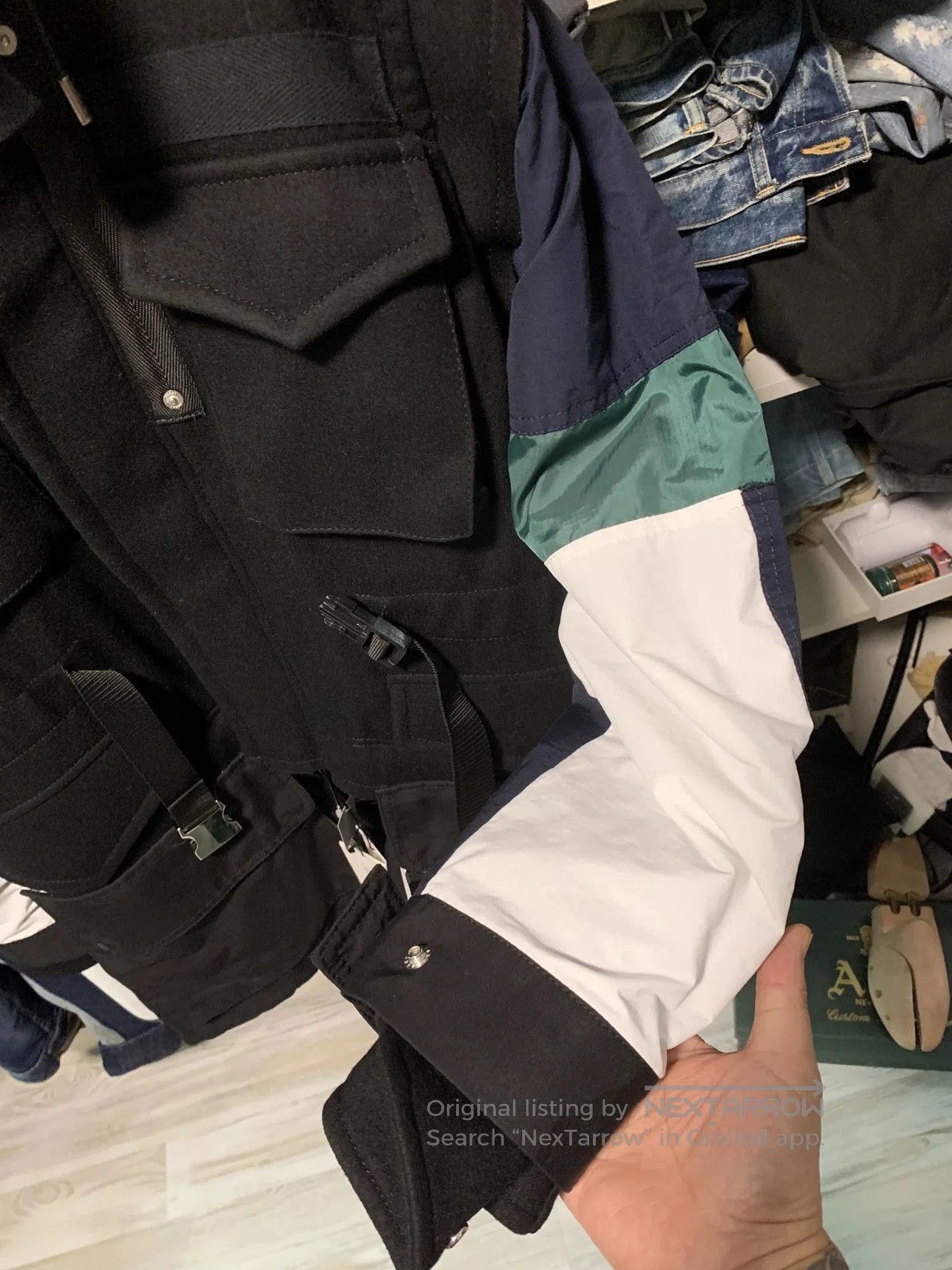 Sacai sacai autumn winter patchwork jacket. Size US M / EU 48-50 / 2 - 6 Thumbnail