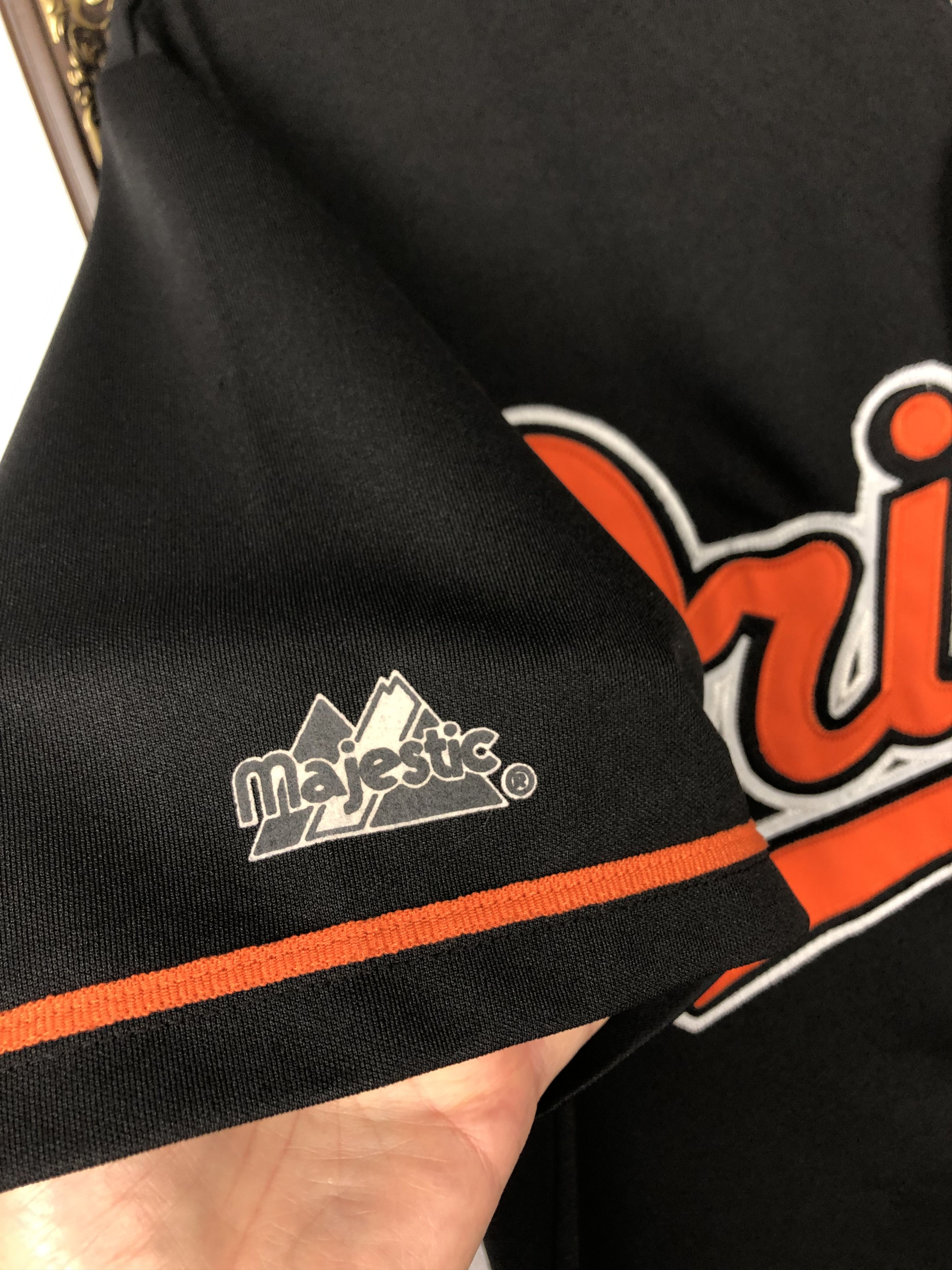 Majestic Vintage Baltimore Orioles Button Down MLB Jersey Tee Size US L / EU 52-54 / 3 - 4 Thumbnail