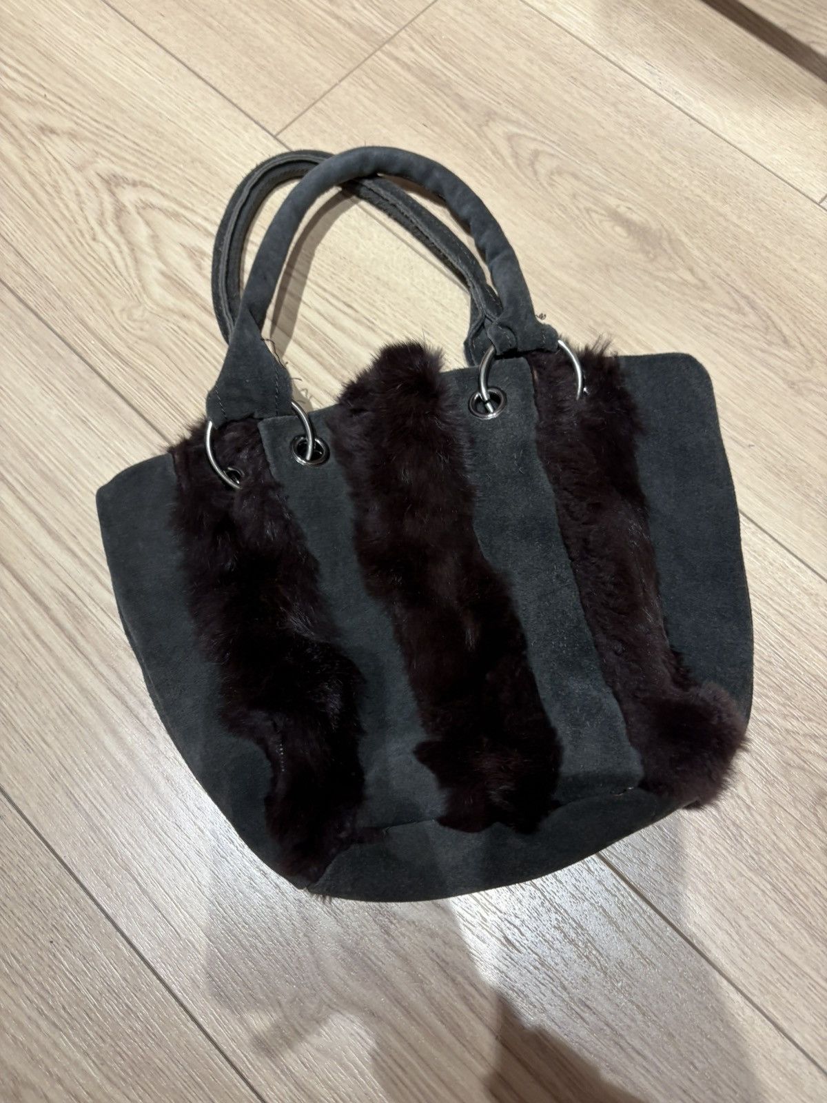 Vintage y2k fur bag Size ONE SIZE - 5 Thumbnail