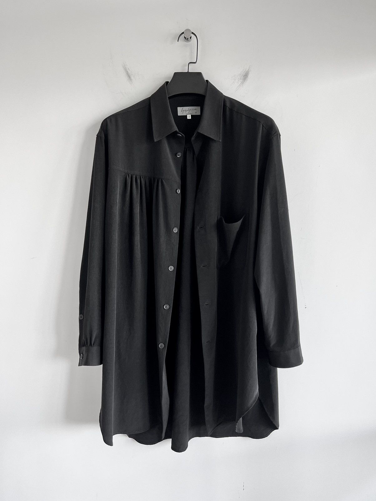 Yohji Yamamoto Pour Homme - Left Gathered Shirt