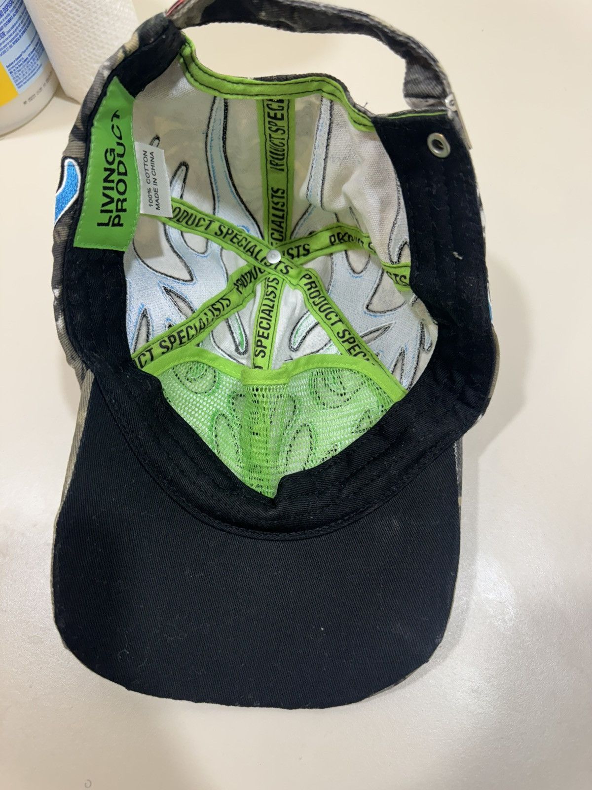 The GV Gallery Living Product Camo Flame Hat Size ONE SIZE - 3 Thumbnail