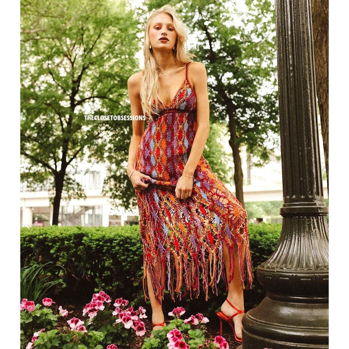 Zara ZARA BLOGGER FAVE!!! V-Neck Midi Dress NWT Size L / US 10 / IT 46 - 14 Thumbnail