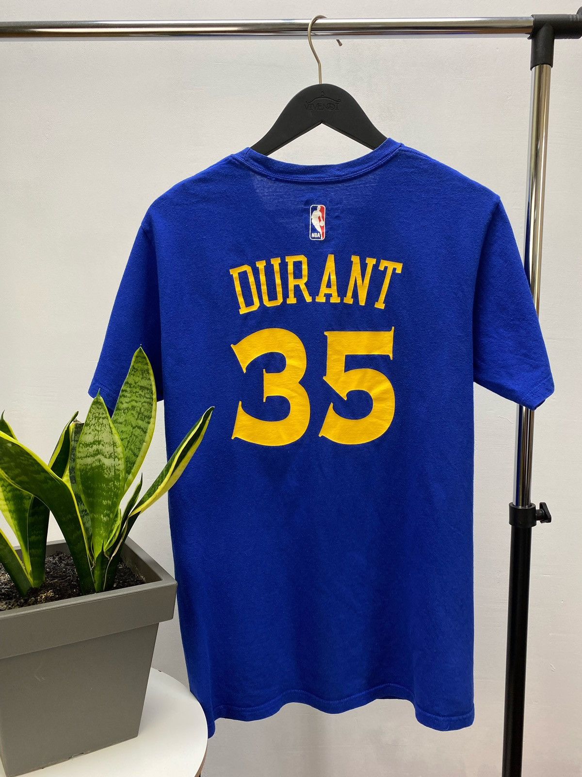 Adidas × NBA Adidas Golden State Warriors #35 Kevin Durant T Shirt Size US L / EU 52-54 / 3 - 2 Thumbnail