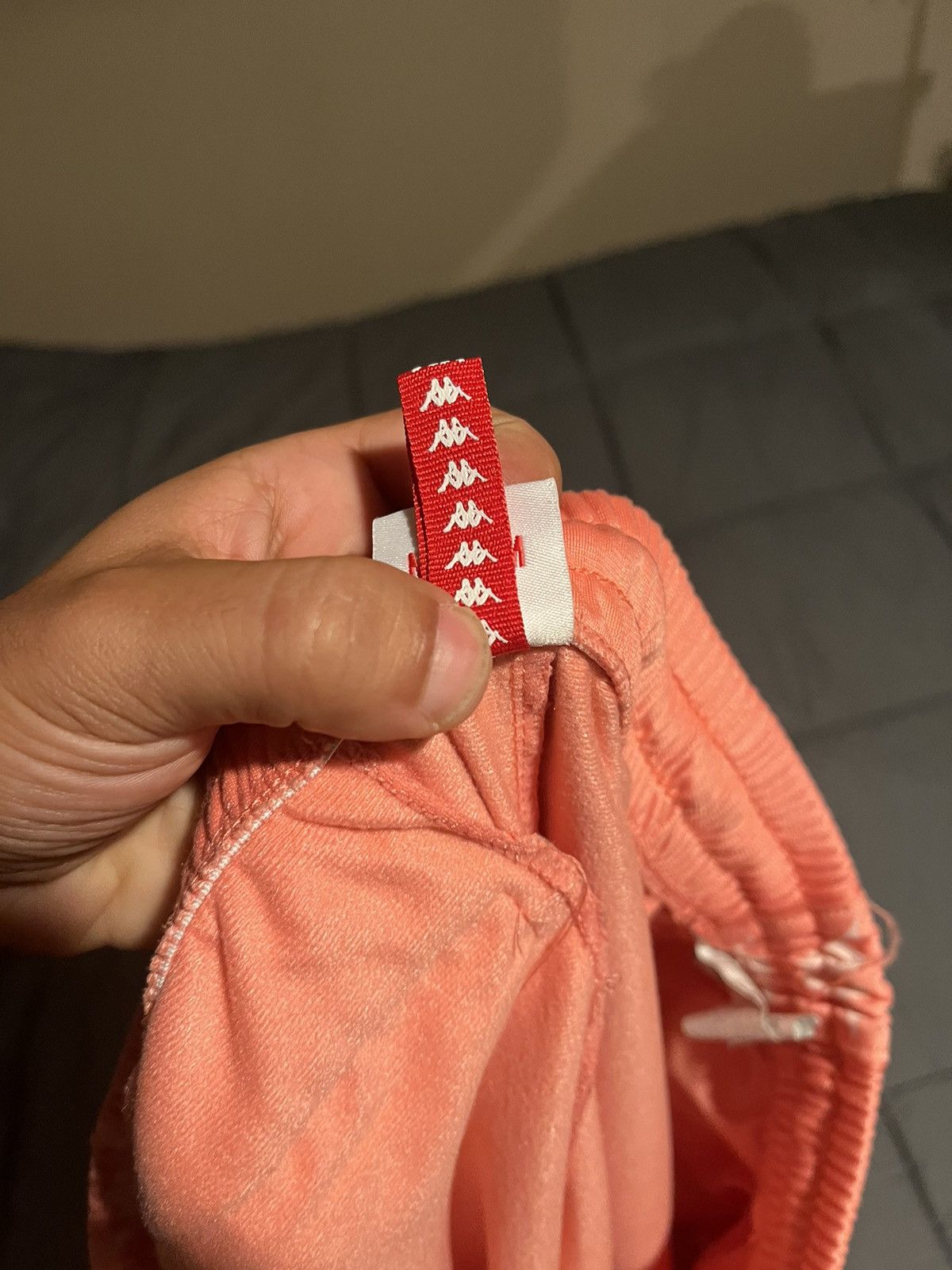 Kappa Kappa Logo Velour Shorts Size US 29 - 8 Thumbnail