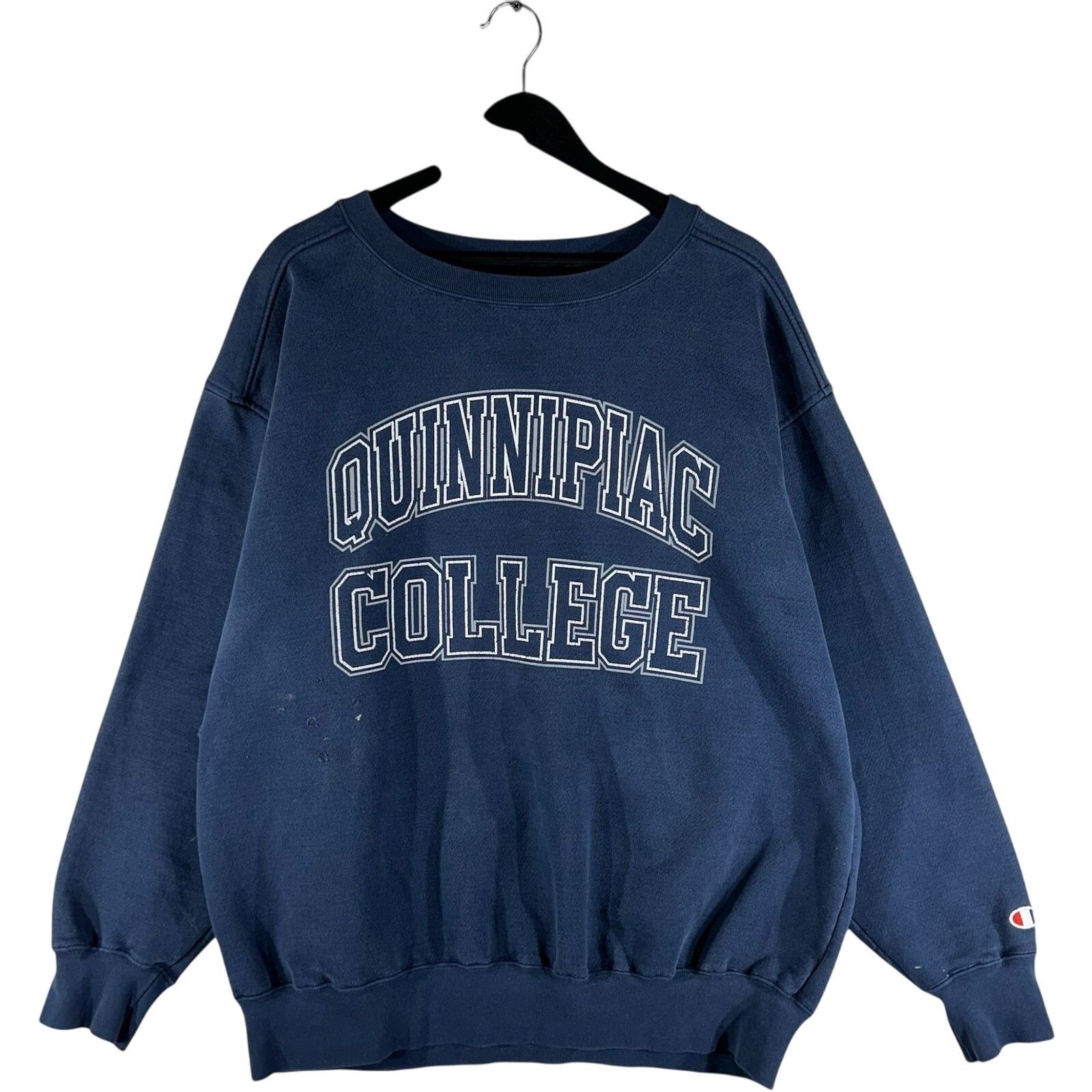 Champion Vintage Champion Quinnipiac College Spellout Crewneck XL Size US XL / EU 56 / 4 - 1 Thumbnail