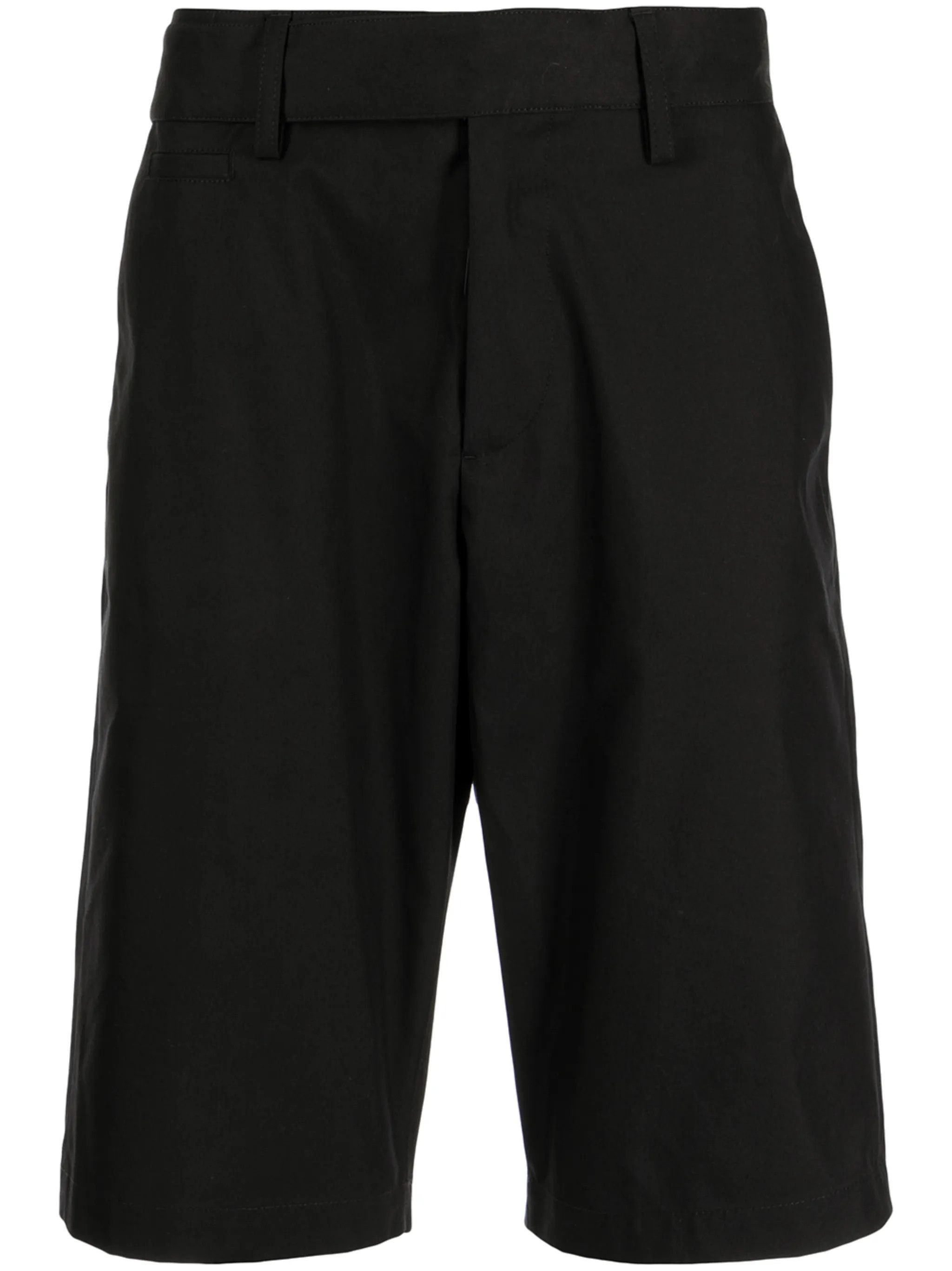 o1gr1nt0125 Industrial Belt Chino Short in Black