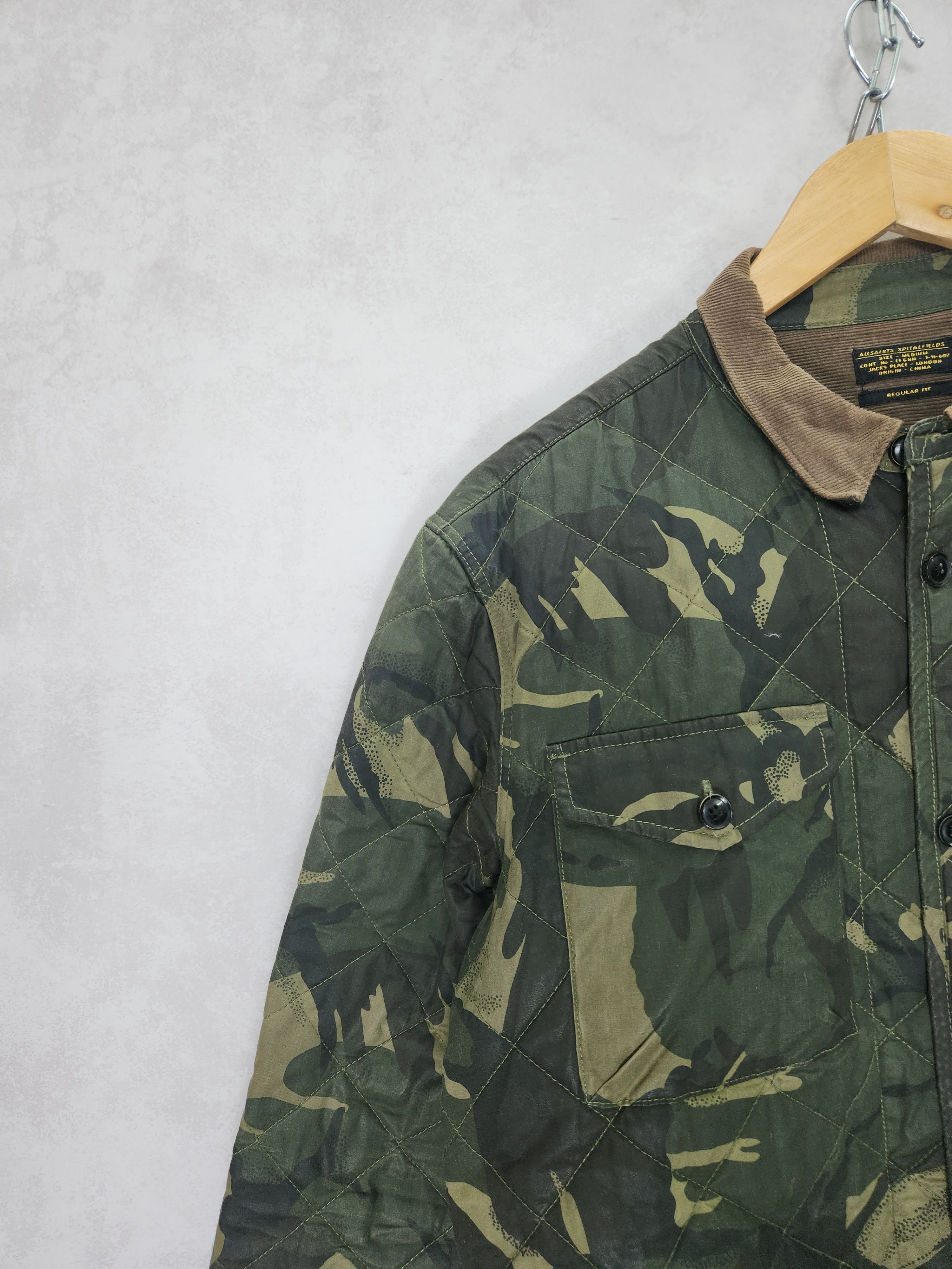 Allsaints Allsaints spitalfields camo jacket button ups size M Size US M / EU 48-50 / 2 - 5 Thumbnail