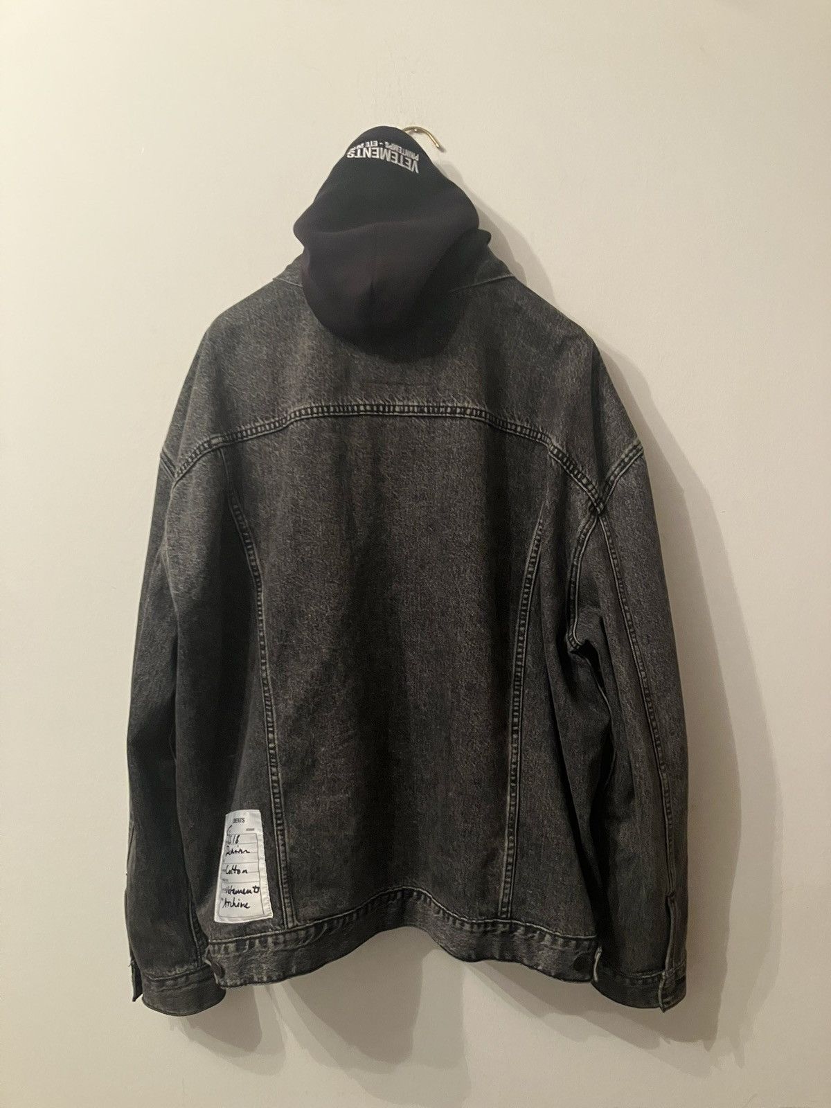 Vetements x Levis S/S 2018 Jeans Jacket