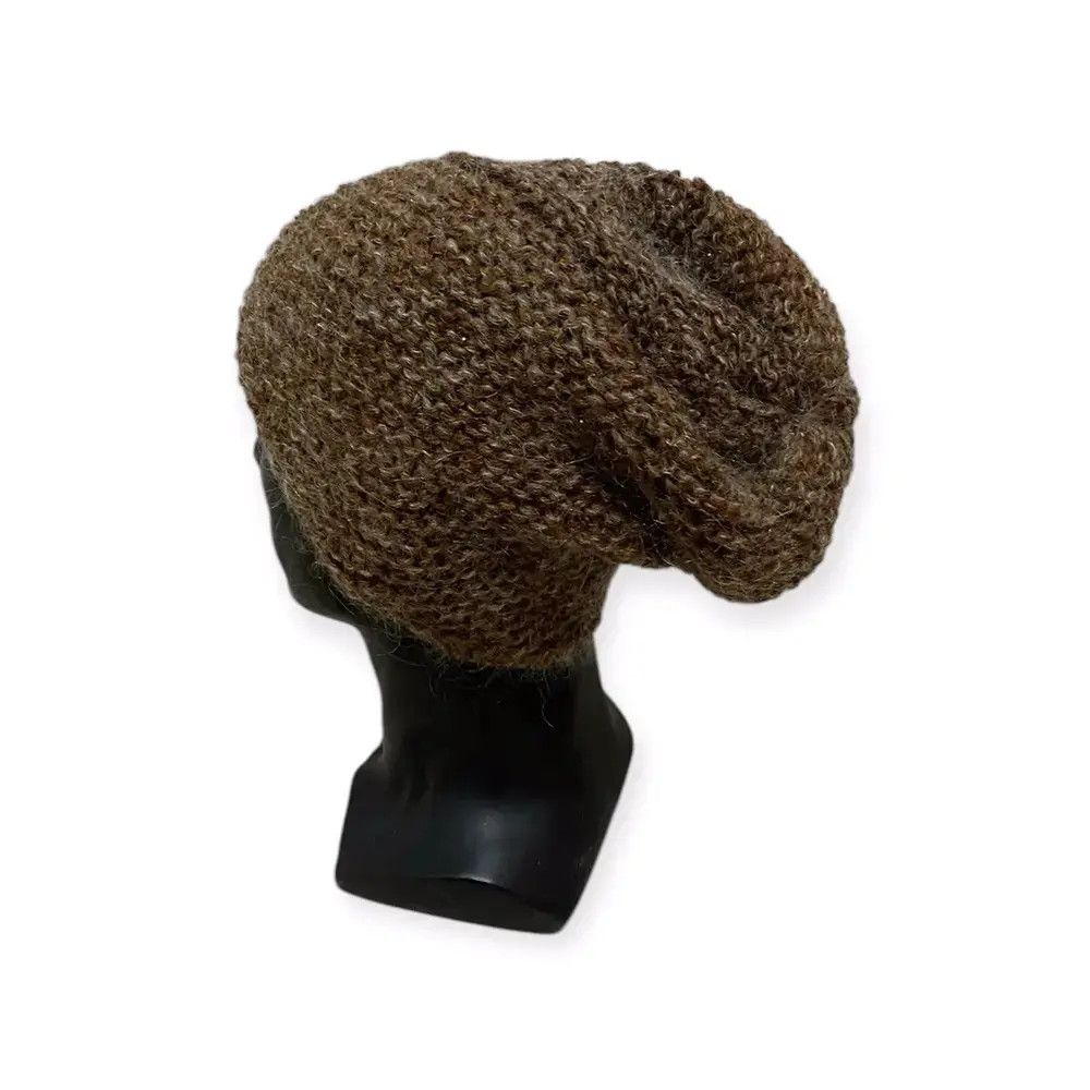 Japanese Brand Japanese Brand Rare Design Crochet Beanie Hat Size ONE SIZE - 1 Thumbnail