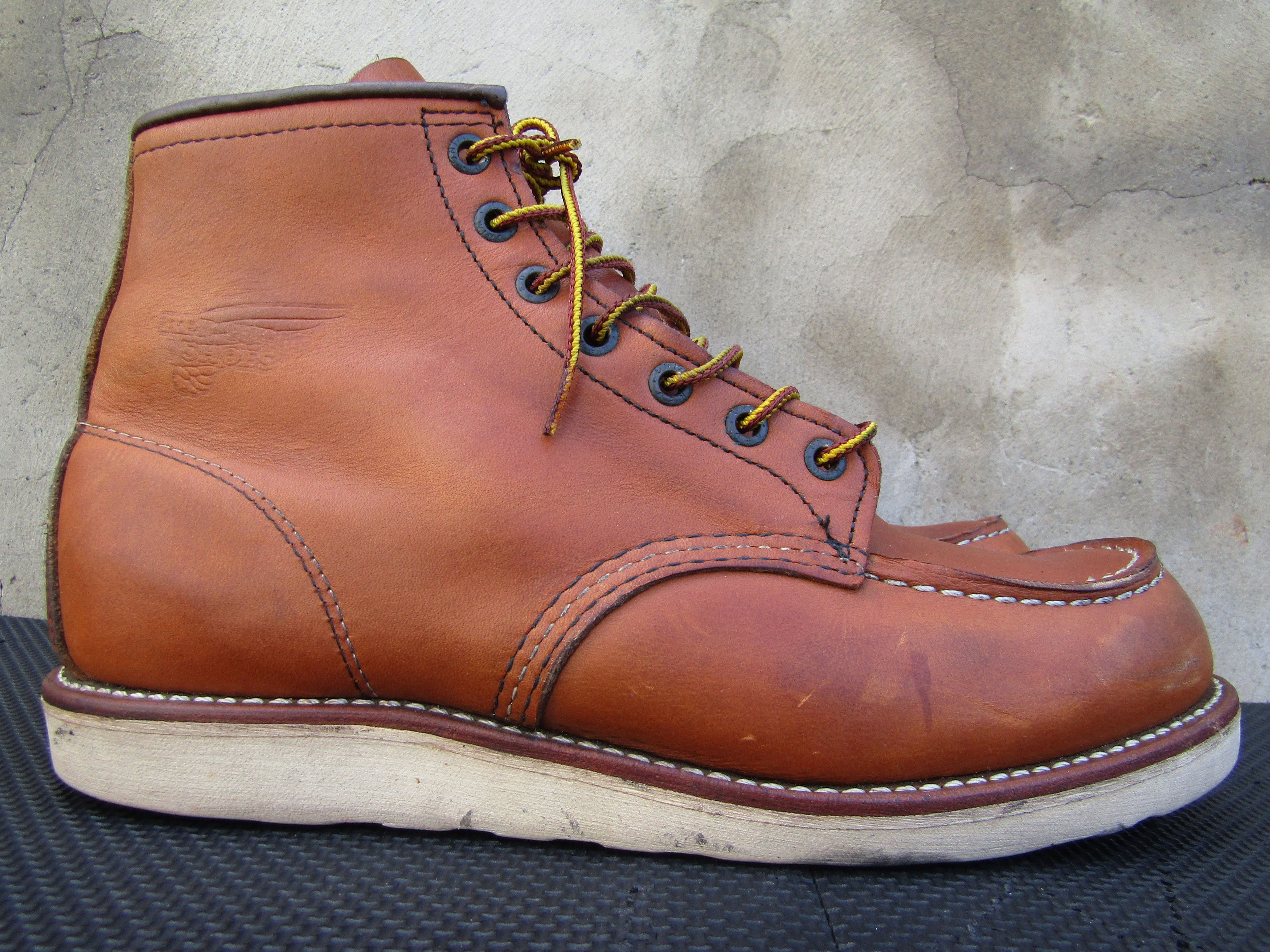 Red Wing 10875 875 Heritage Moc Toe Brown Boots Mens