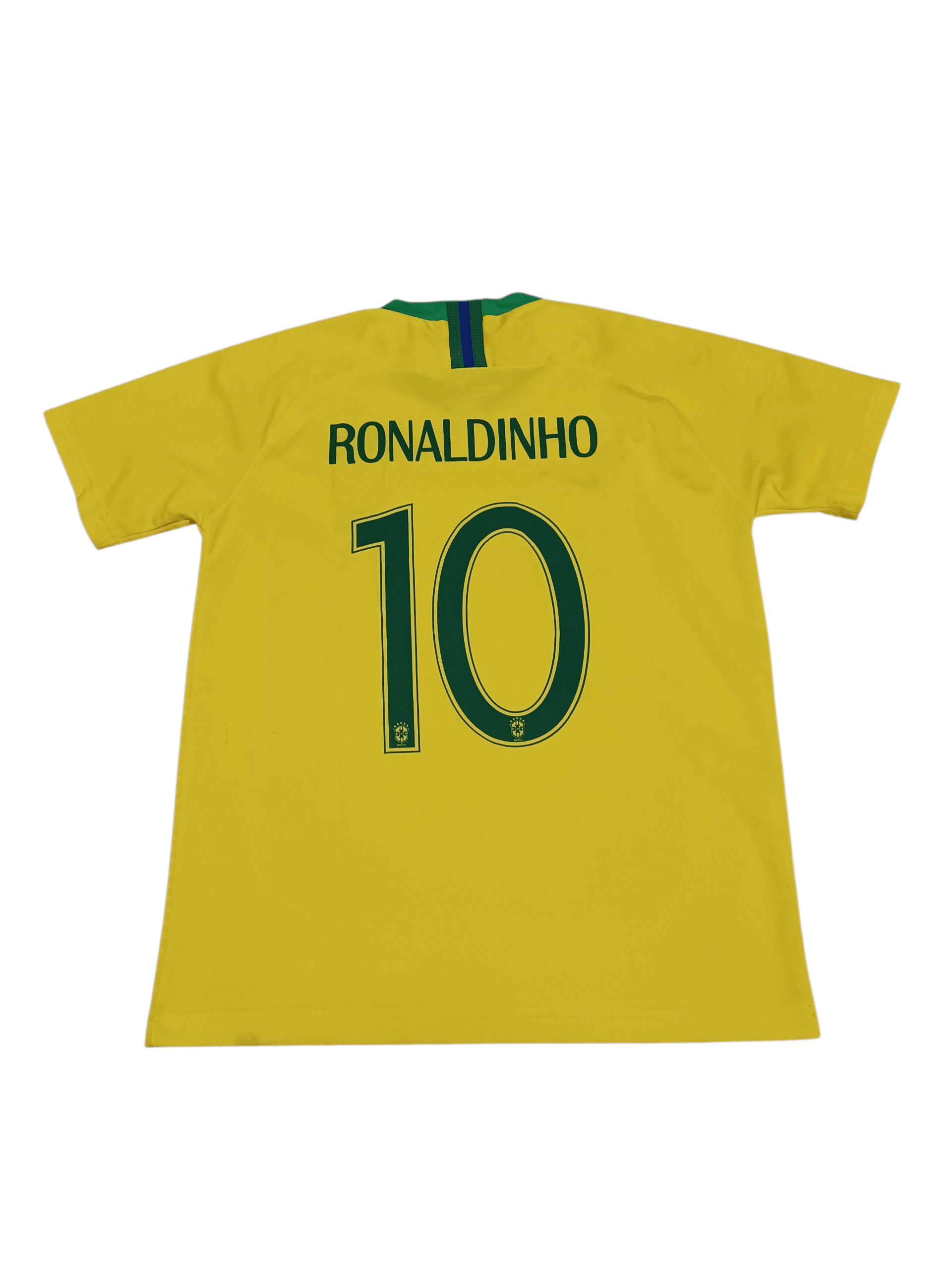 Nike NIKE BRASIL RONALDINHO SOCCER JERSEY Size US M / EU 48-50 / 2 - 4 Thumbnail