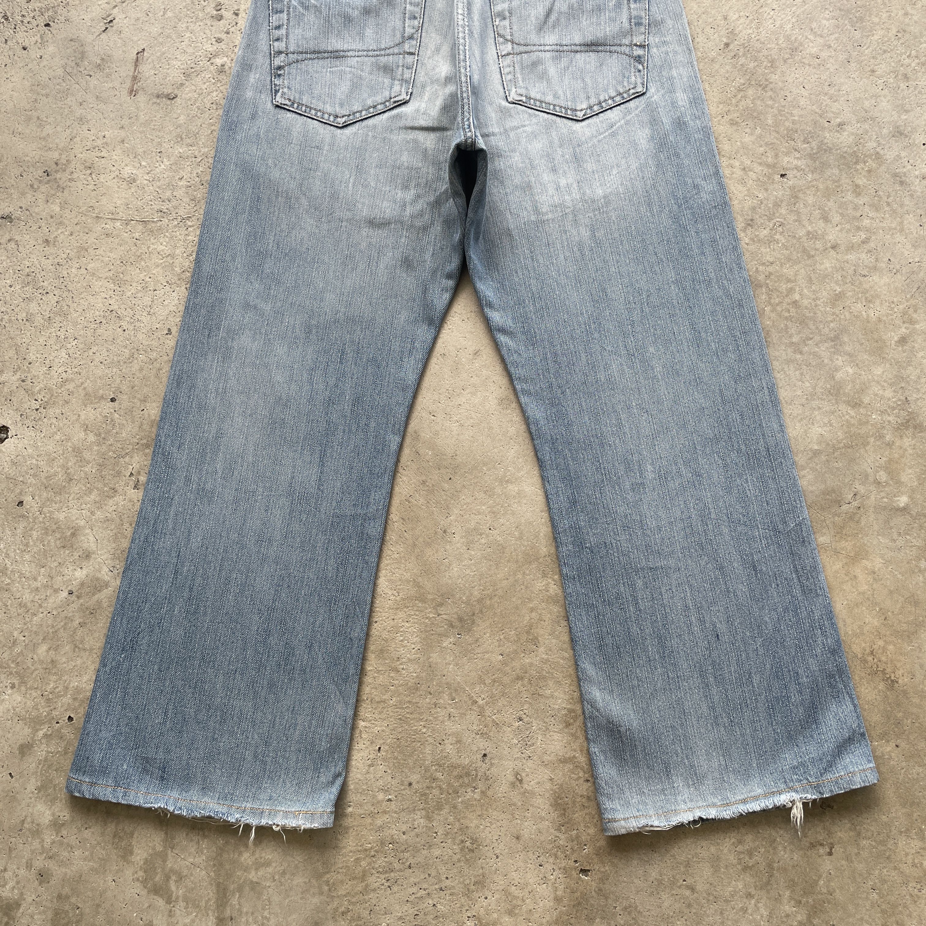Vintage VINTAGE CALIFORNIA BOOTCUT FADED DISTRESSED JEANS PANTS W29 Size US 29 - 10 Thumbnail