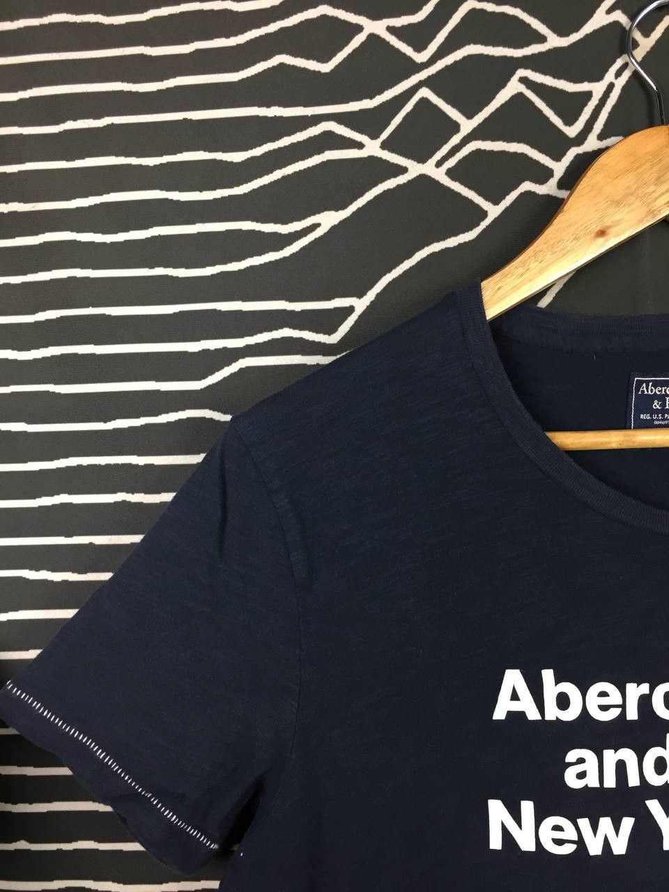 Abercrombie & Fitch Abercrombie & Fitch New York Classic Logo Spell Out Tee Size US XS / EU 42 / 0 - 4 Thumbnail