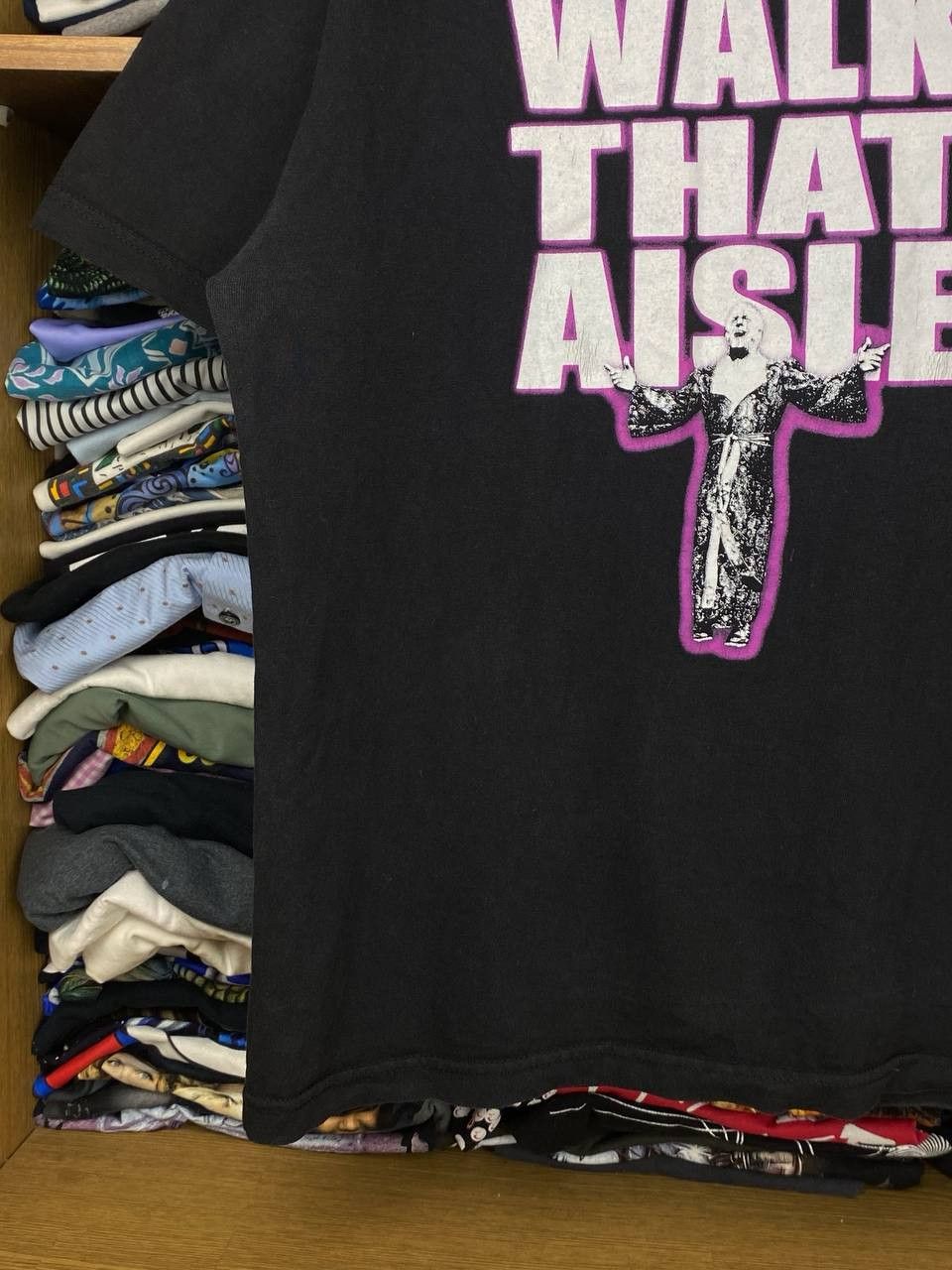 WWE Vintage Ric Flair 00s "Walk That Aisle" Graphic WWE Tee Size US L / EU 52-54 / 3 - 6 Thumbnail