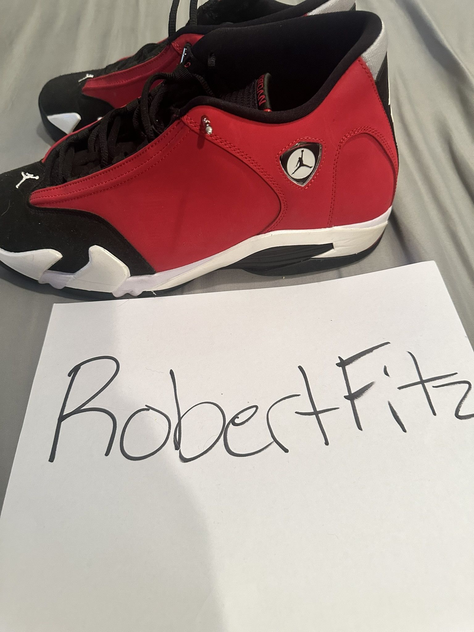 Jordan Brand Jordan 14 Retro Gym Red Toro Size US 14 / EU 47 - 3 Thumbnail