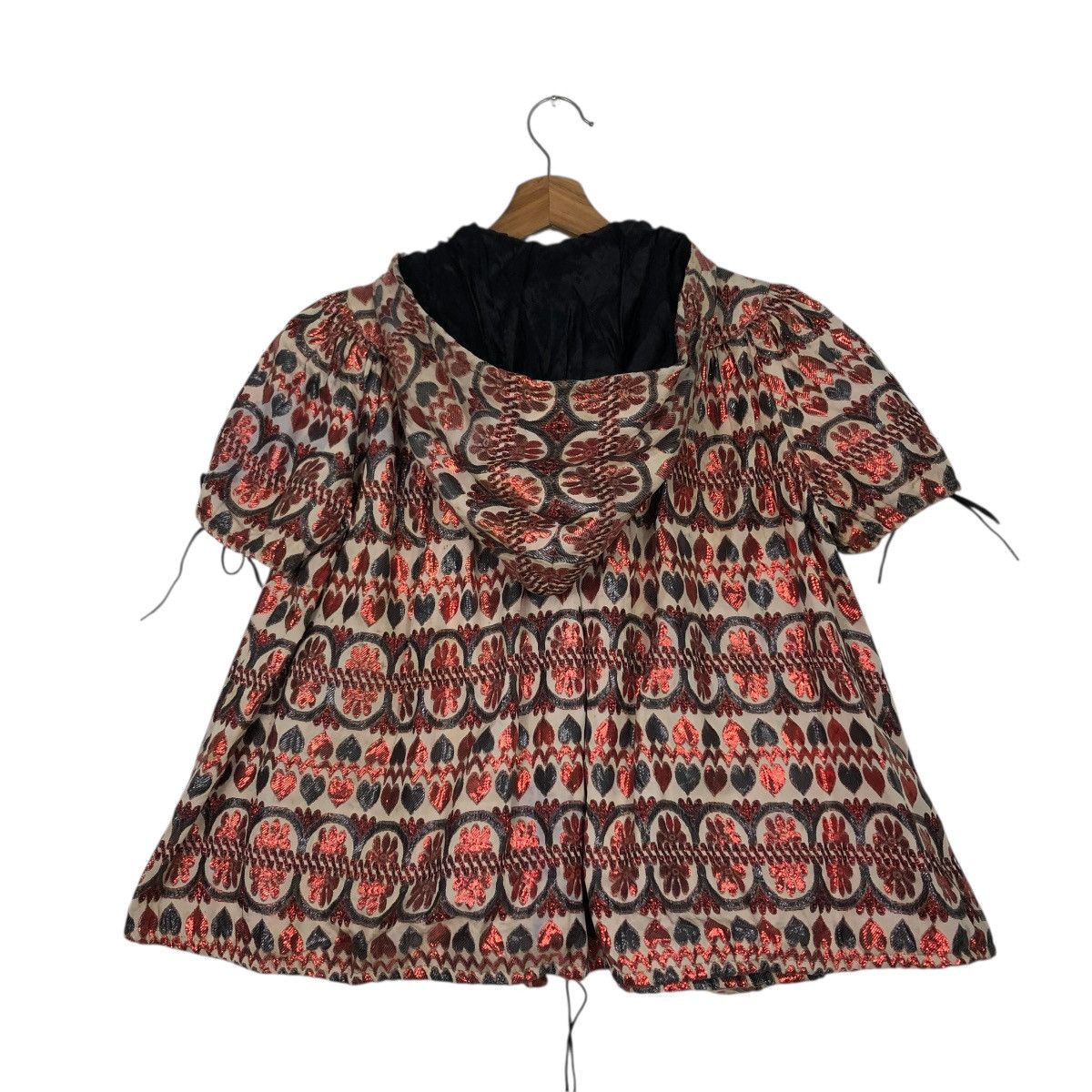 Anna Sui 🔥QUILTED TWEED JACKET DESIGN HOODIE ANNA SUI Size M / US 6-8 / IT 42-44 - 10 Thumbnail
