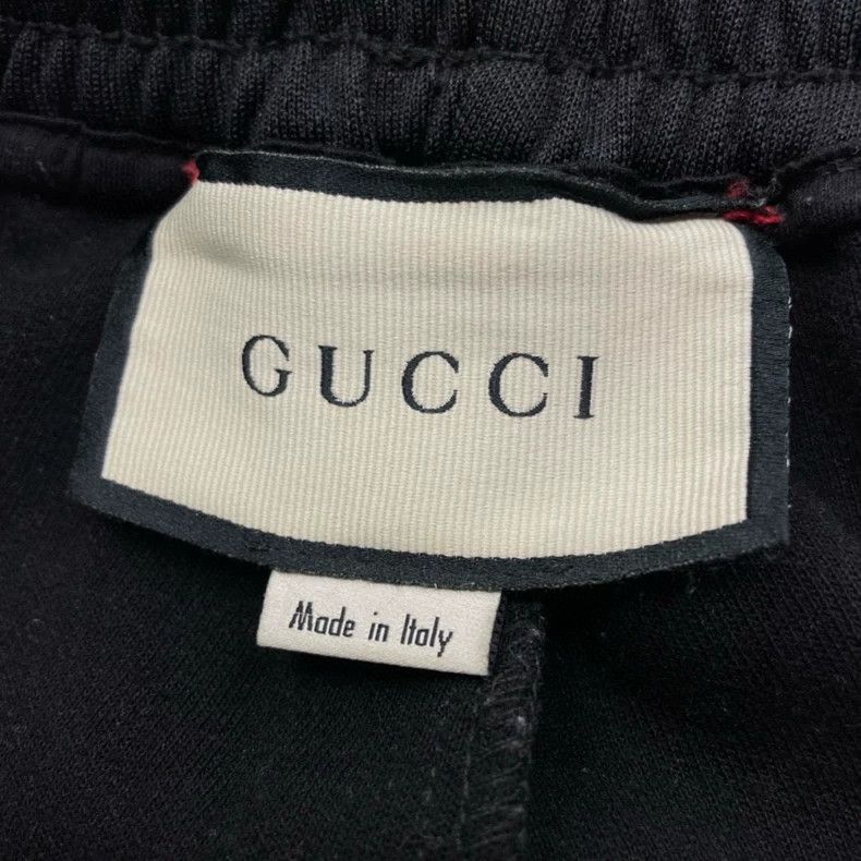 Gucci Gucci Size S Black reflective striped trousers size S 2502 Size US 28 / EU 44 - 5 Thumbnail