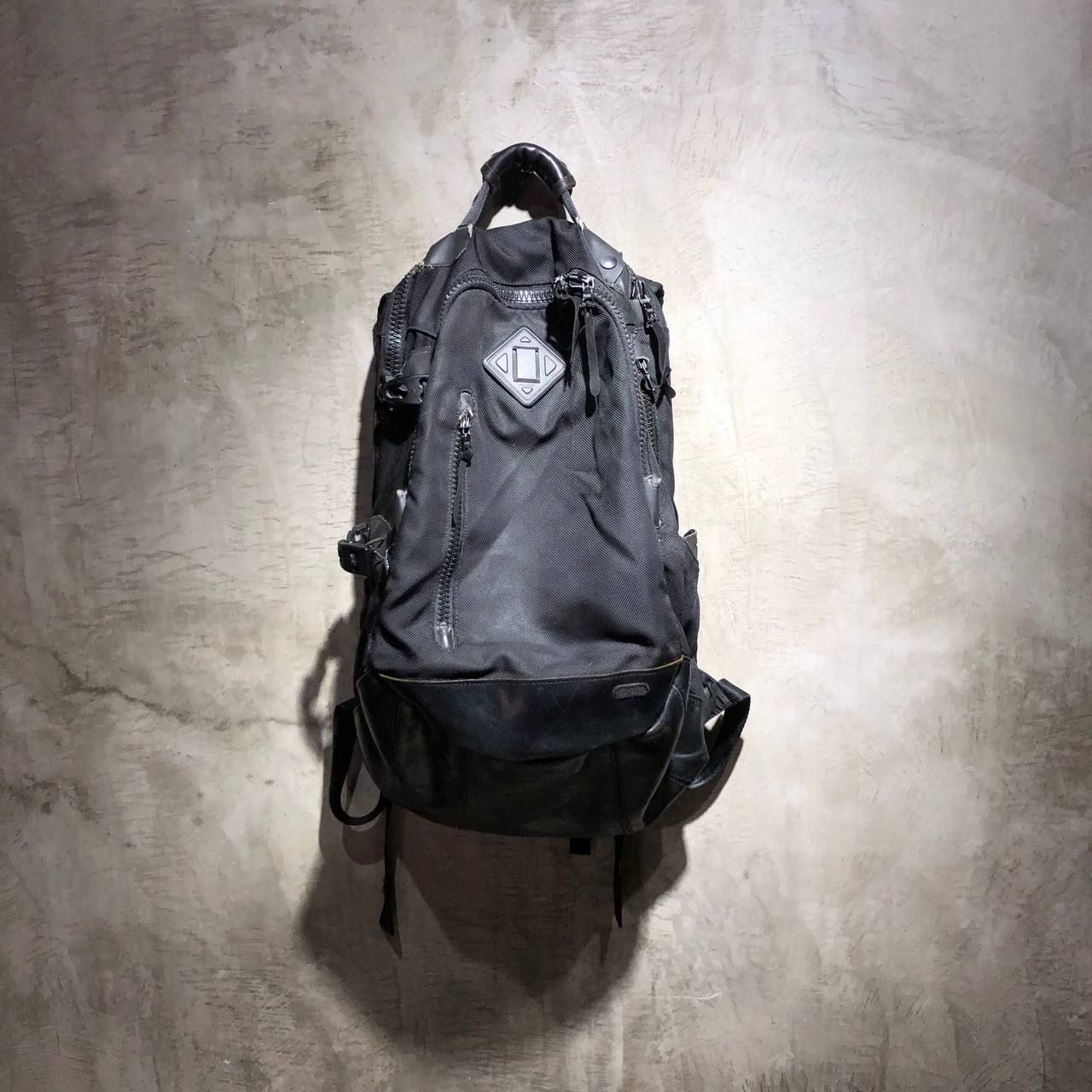 Pre-owned Visvim Ballistic 20l Backpack In Black