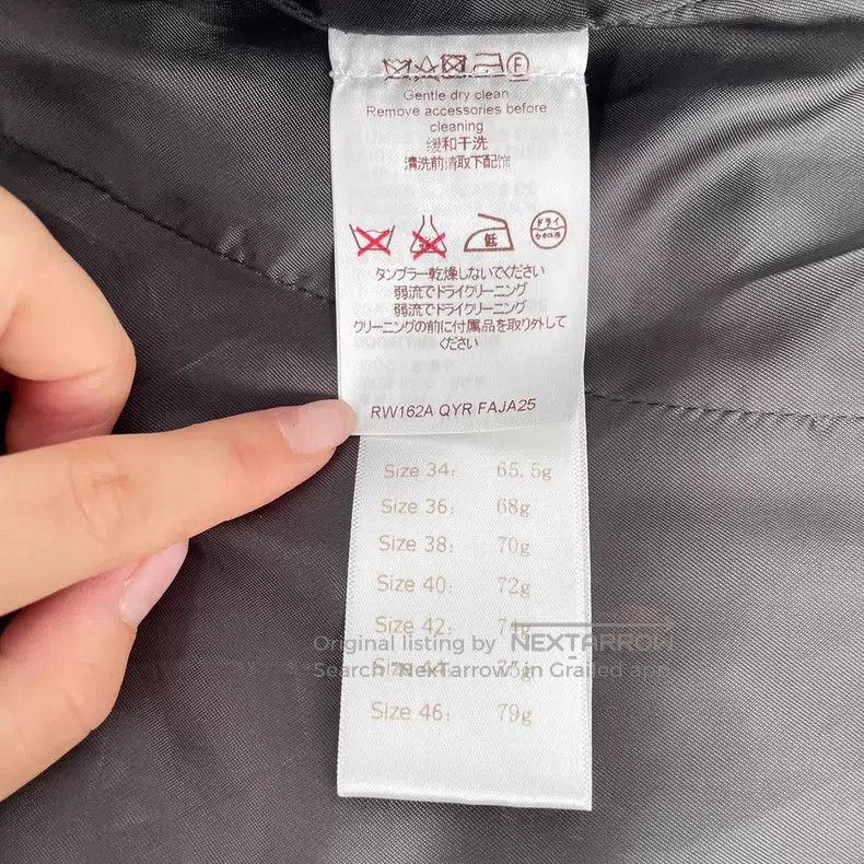 Louis Vuitton Louis Vuitton Black Grey Plush Collar Quilted Jacket Size XS / US 0-2 / IT 36-38 - 4 Thumbnail