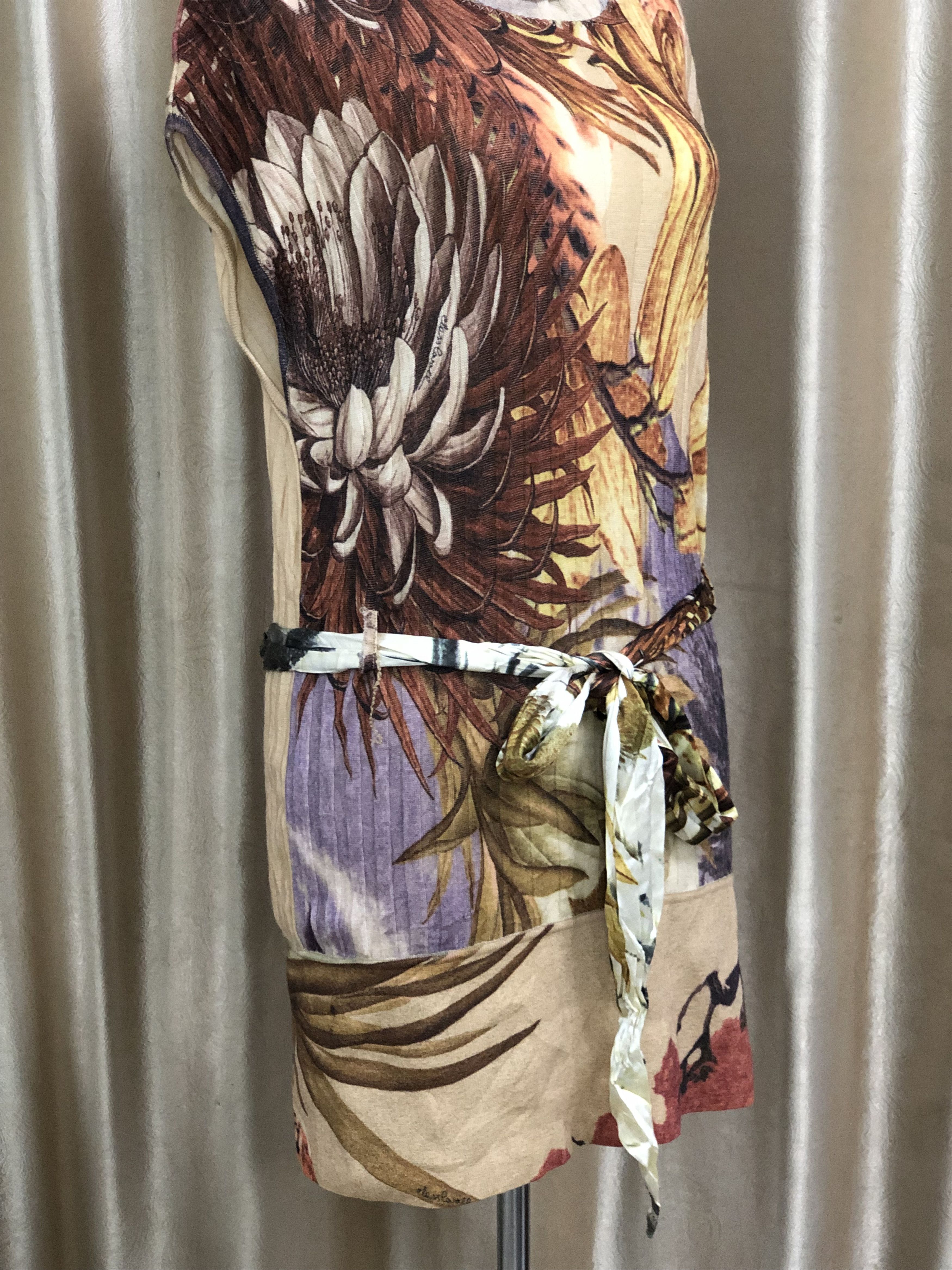 Roberto Cavalli Class Roberto Cavalli Floral Dress Size M / US 6-8 / IT 42-44 - 5 Thumbnail