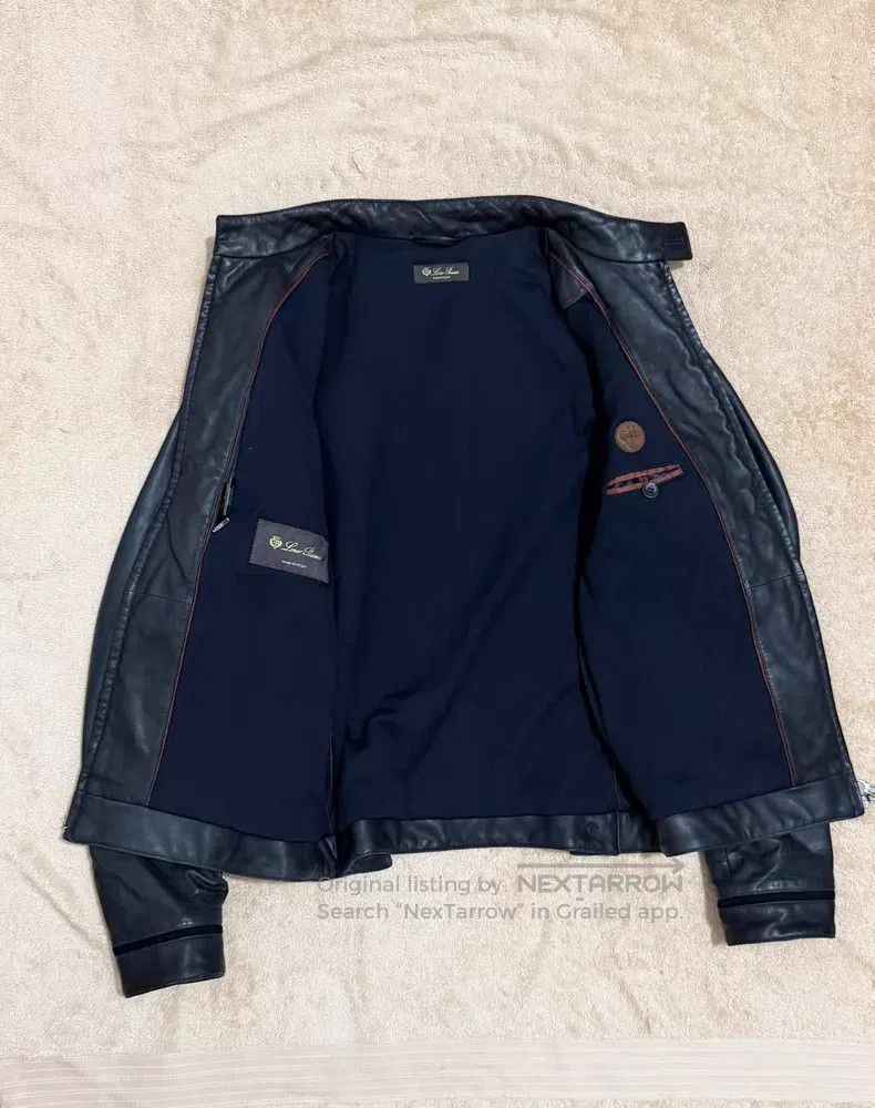 Loro Piana Loro Piana Leather jacket, outer layer made of sheepskin a Size US S / EU 44-46 / 1 - 6 Thumbnail